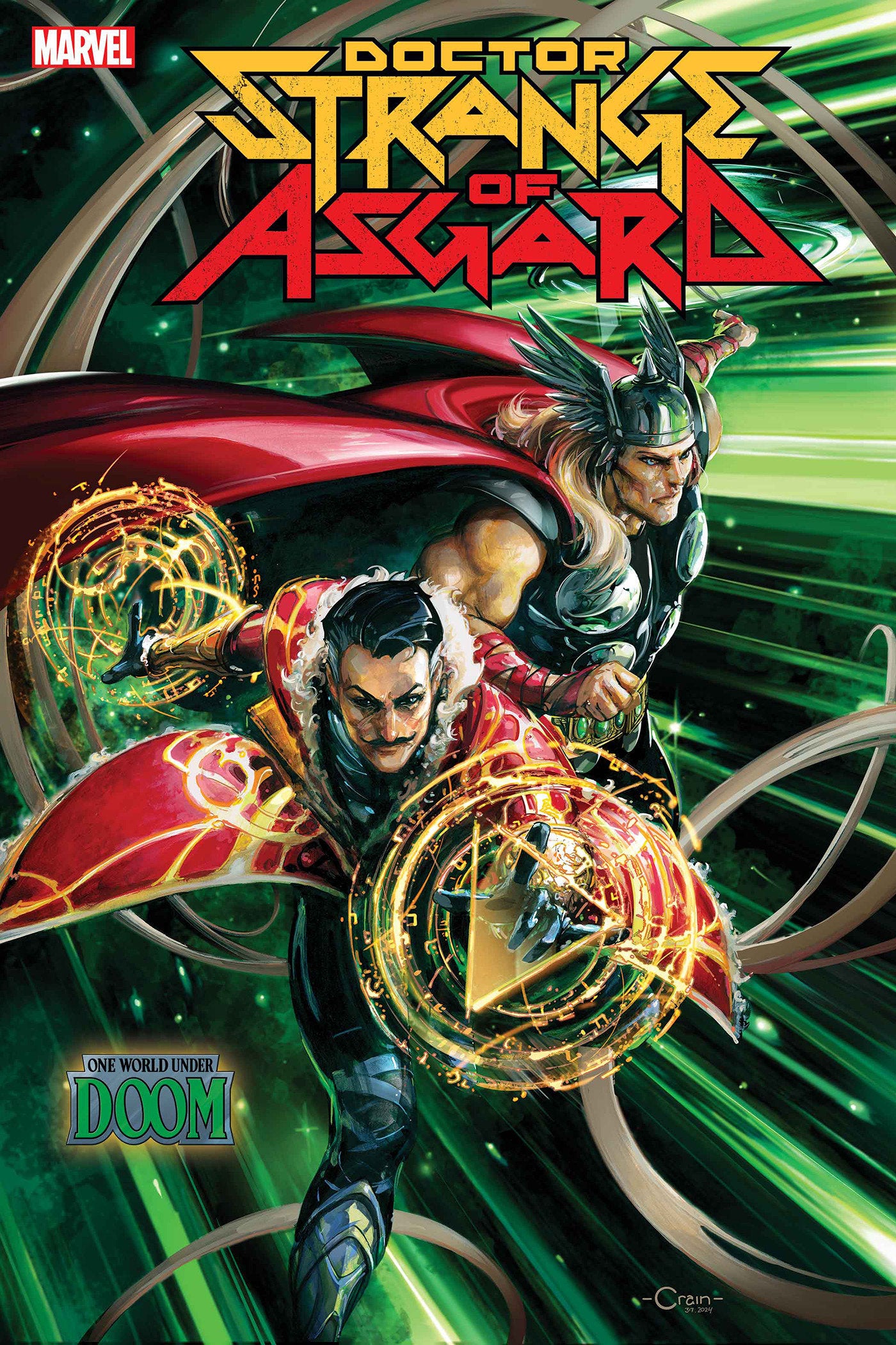 Doctor Strange Of Asgard #1 Clayton Crain Variant [Doom] | Odin's Place