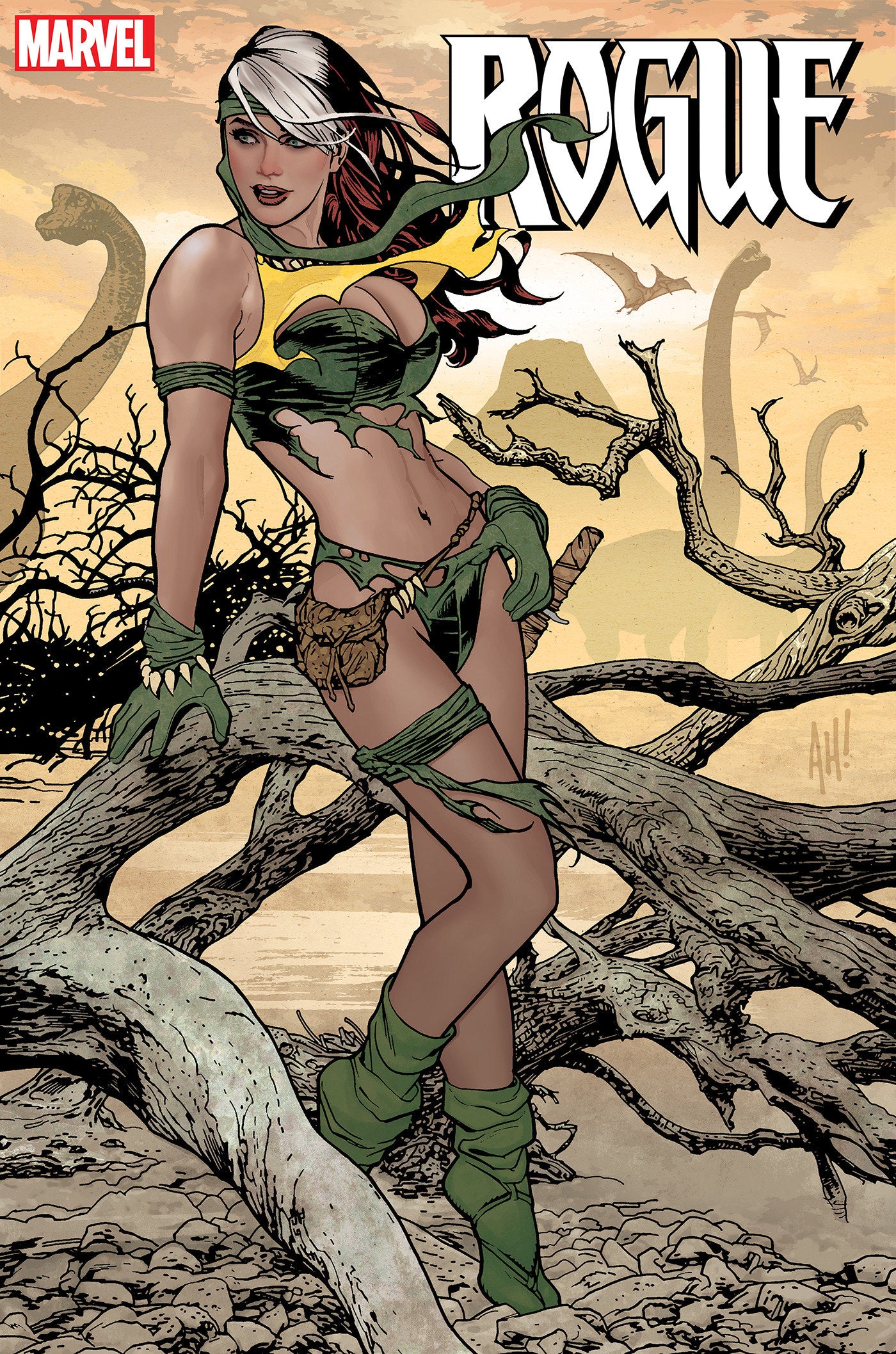 Rogue: The Savage Land #1 Adam Hughes Foil Variant | Odin's Place