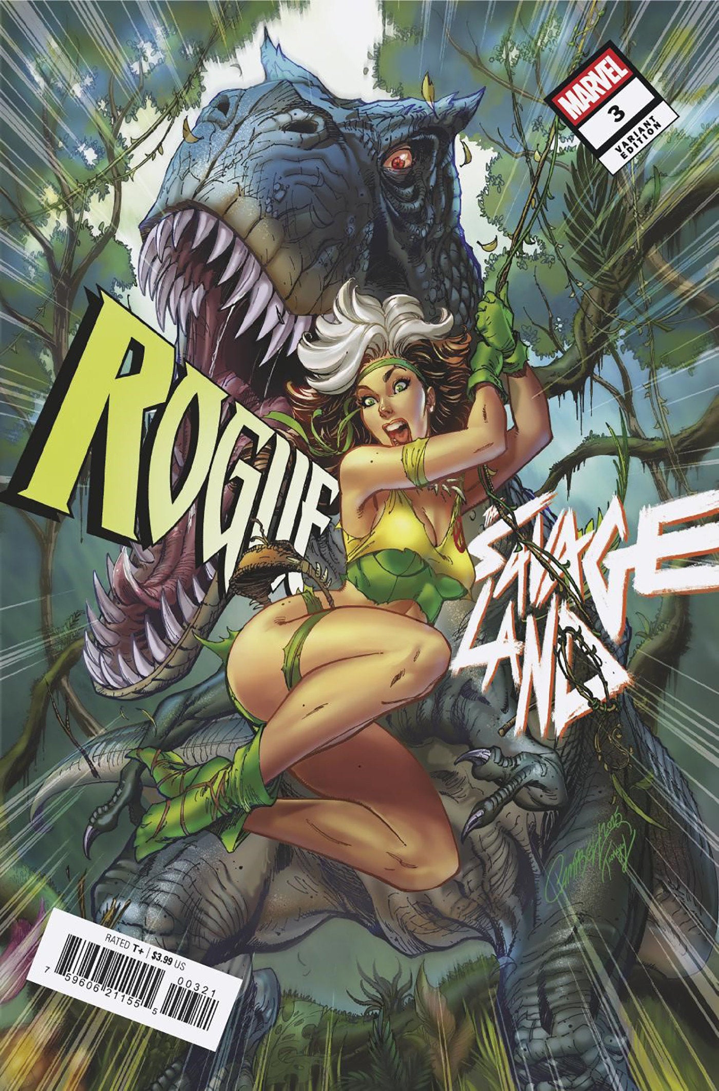 Rogue: The Savage Land #3 J. Scott Campbell Variant | Odin's Place