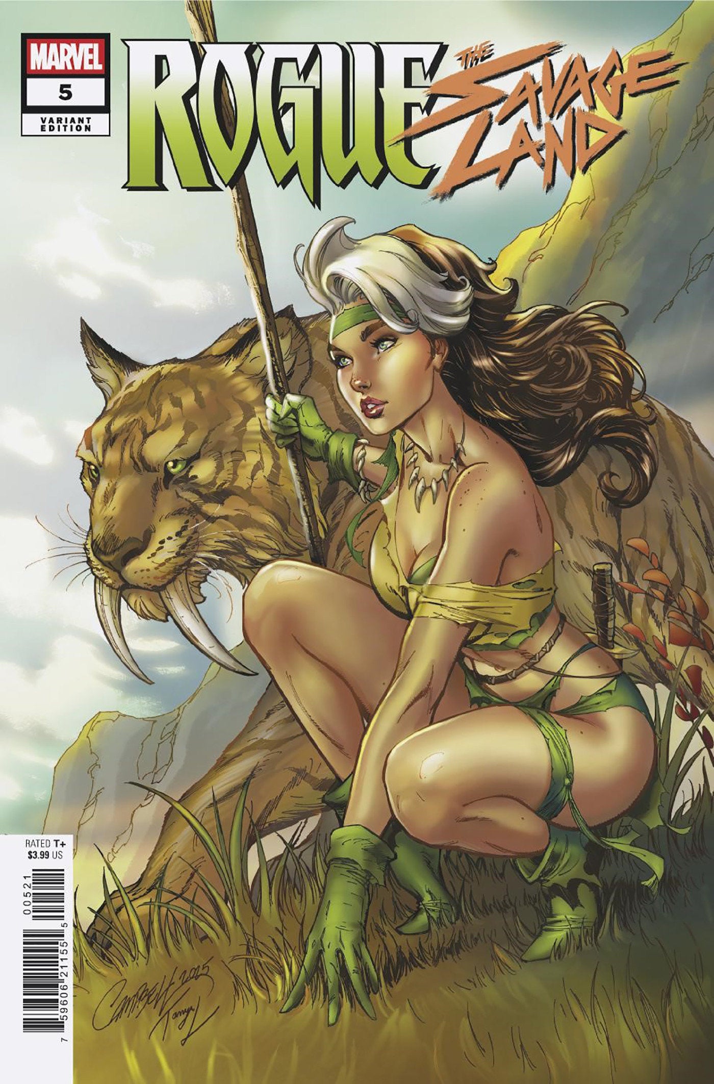 Rogue: The Savage Land #5 J. Scott Campbell Variant | Odin's Place