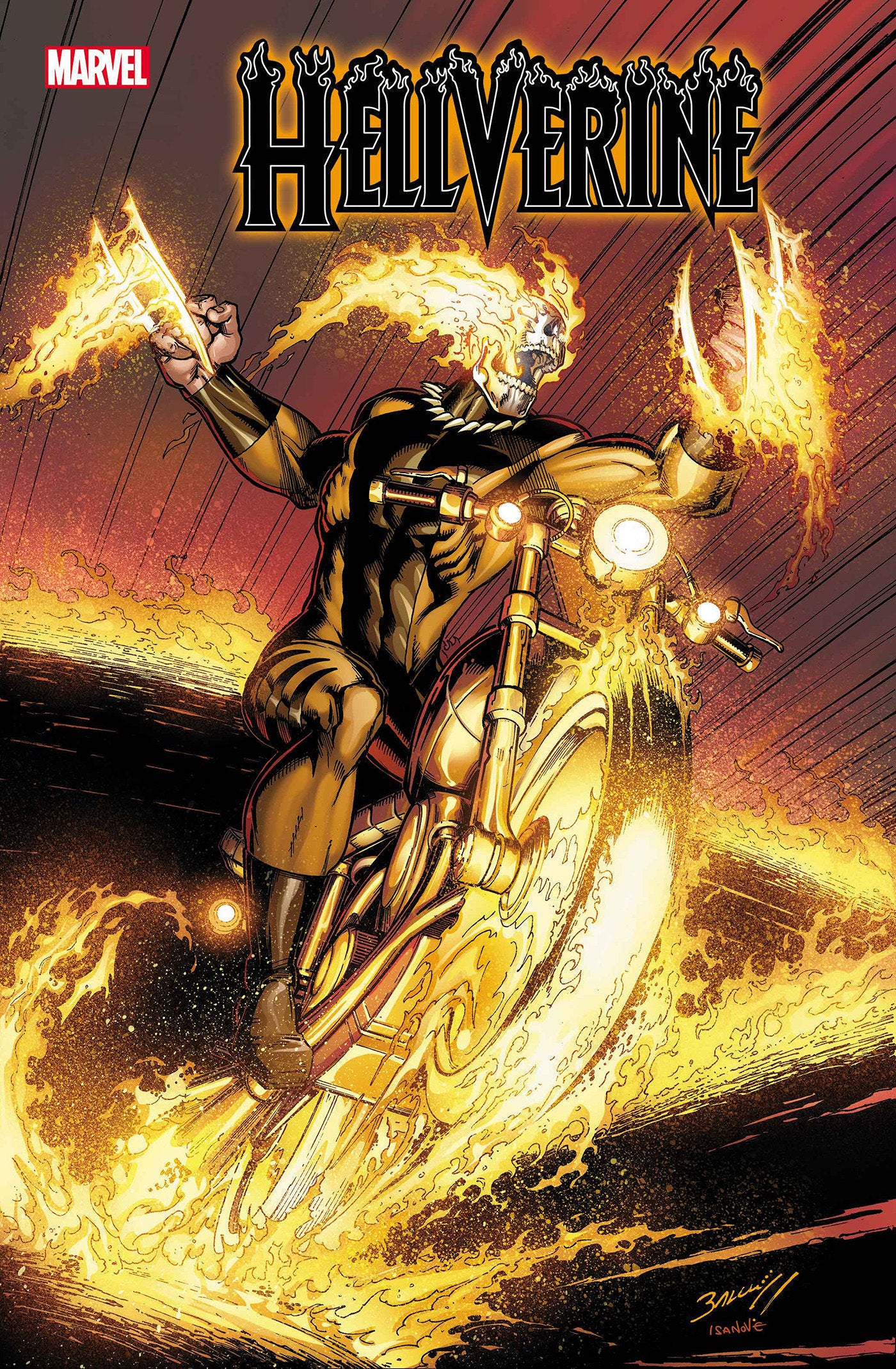 Hellverine #1 Mark Bagley Foil Variant | Odin's Place