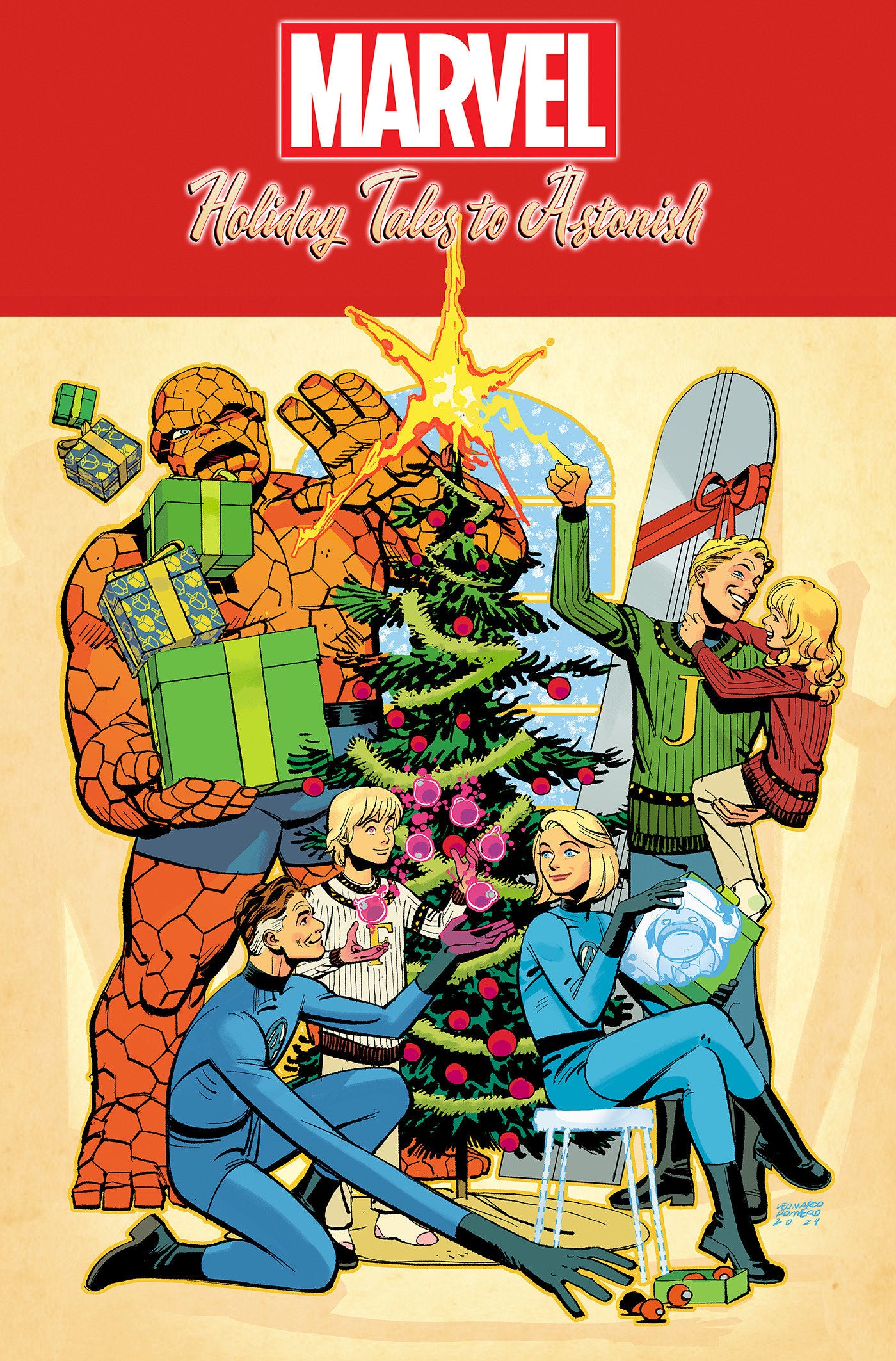 Marvel Holiday Tales To Astonish #1 Leonardo Romero Variant | Odin's Place