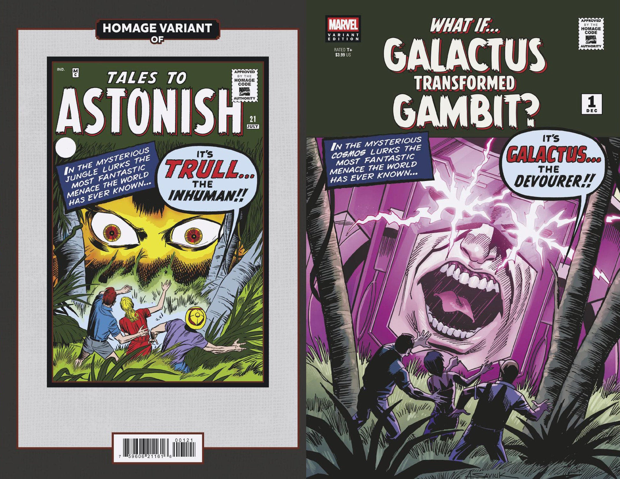 What If Galactus Transformed Gambit #1 Homage Variant | Odin's Place