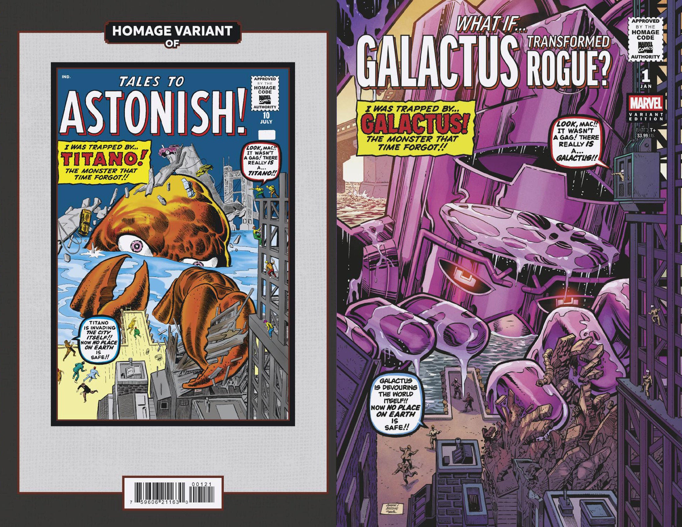 What If...? Galactus: Galactus Transformed Rogue? #1 Dan Jurgens Sci-Fi Homage V Ariant | Odin's Place