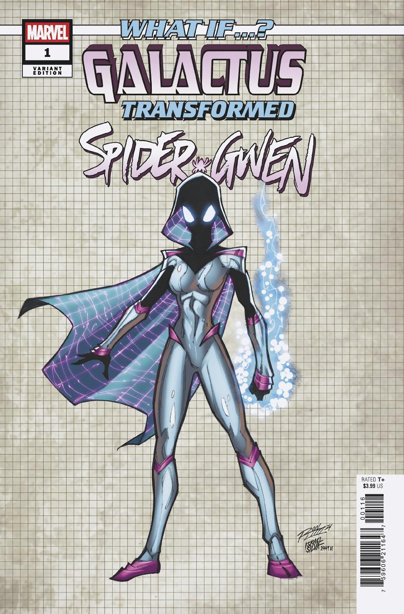 What If...? Galactus: Galactus Transformed Spider-Gwen? #1 Ron Lim Design Varian T | Odin's Place