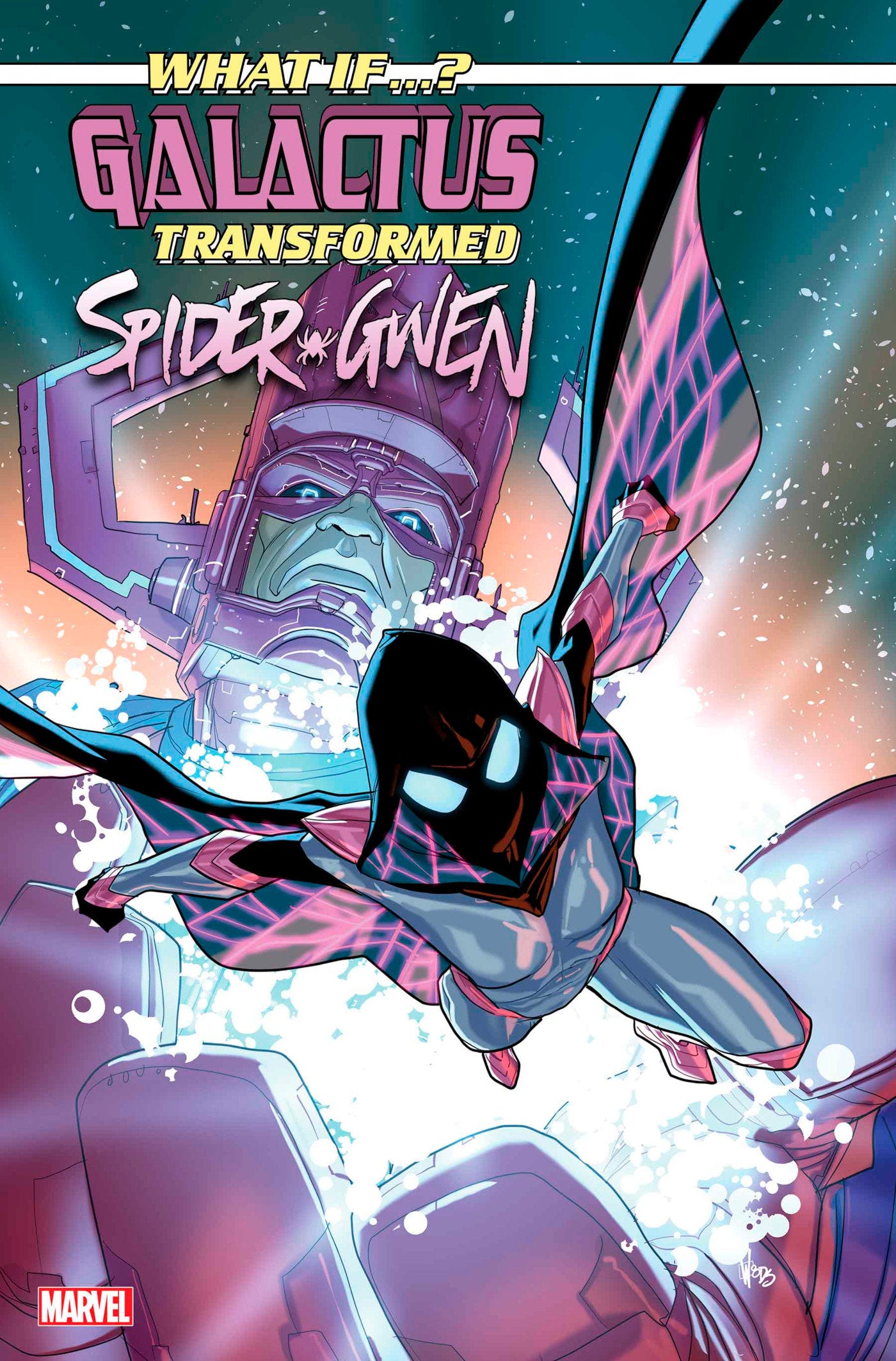 What If...? Galactus: Galactus Transformed Spider-Gwen? #1 Pete Woods Variant | Odin's Place