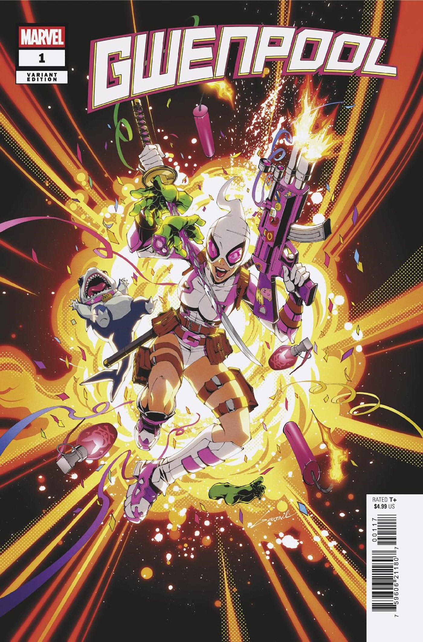 Gwenpool #1 Godtail Variant | Odin's Place