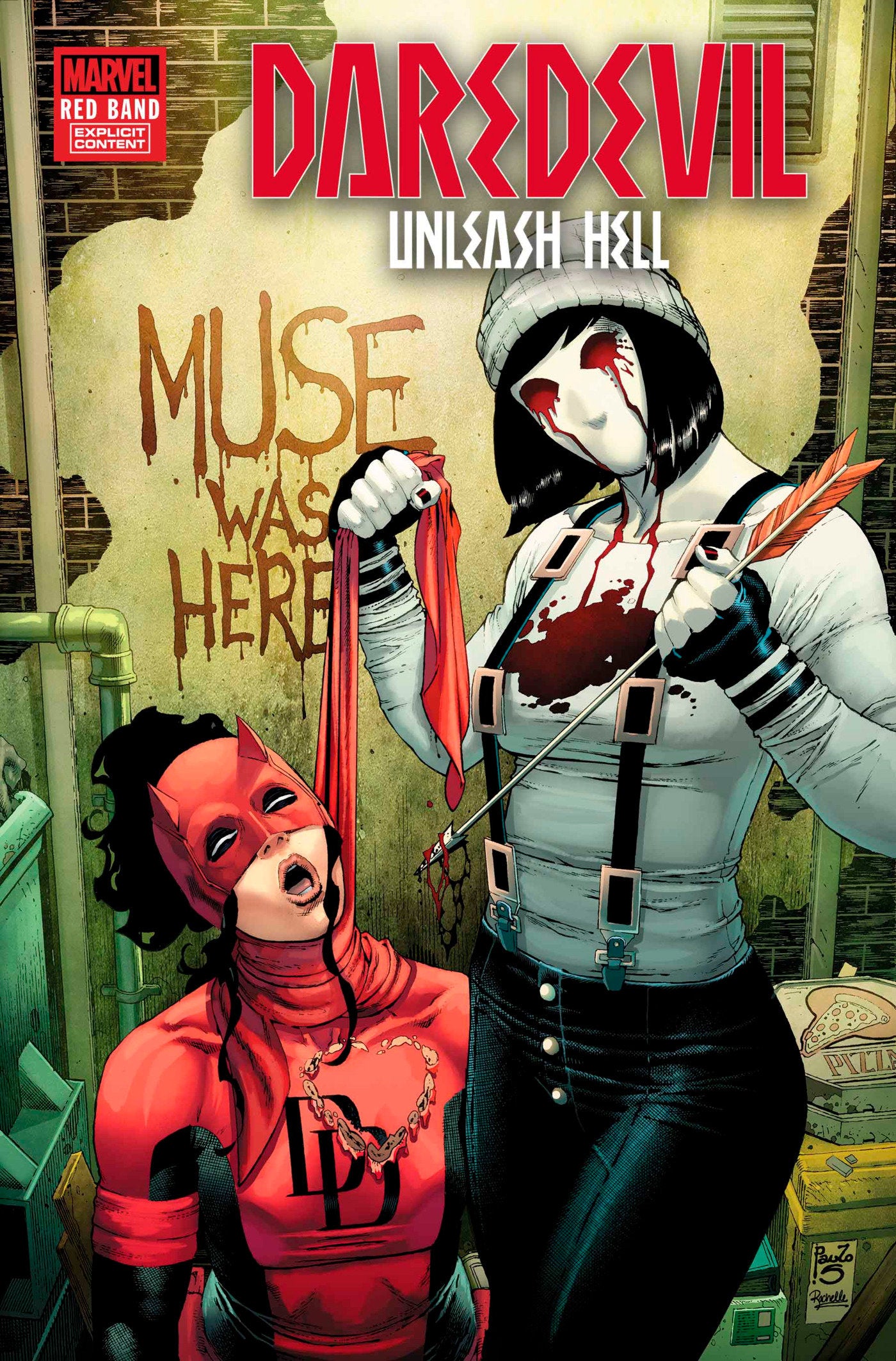 Daredevil Unleash Hell Red Band #3 (Of 5) (Polybag) | Odin's Place