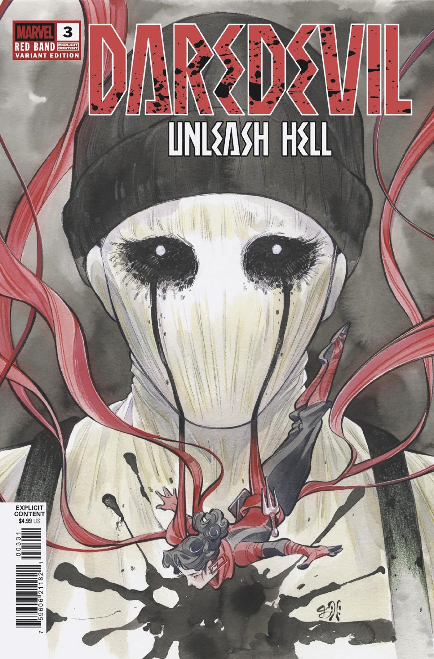 Daredevil Unleash Hell Red Band #3 (Of 5) Momoko Variant (Bag) | Odin's Place