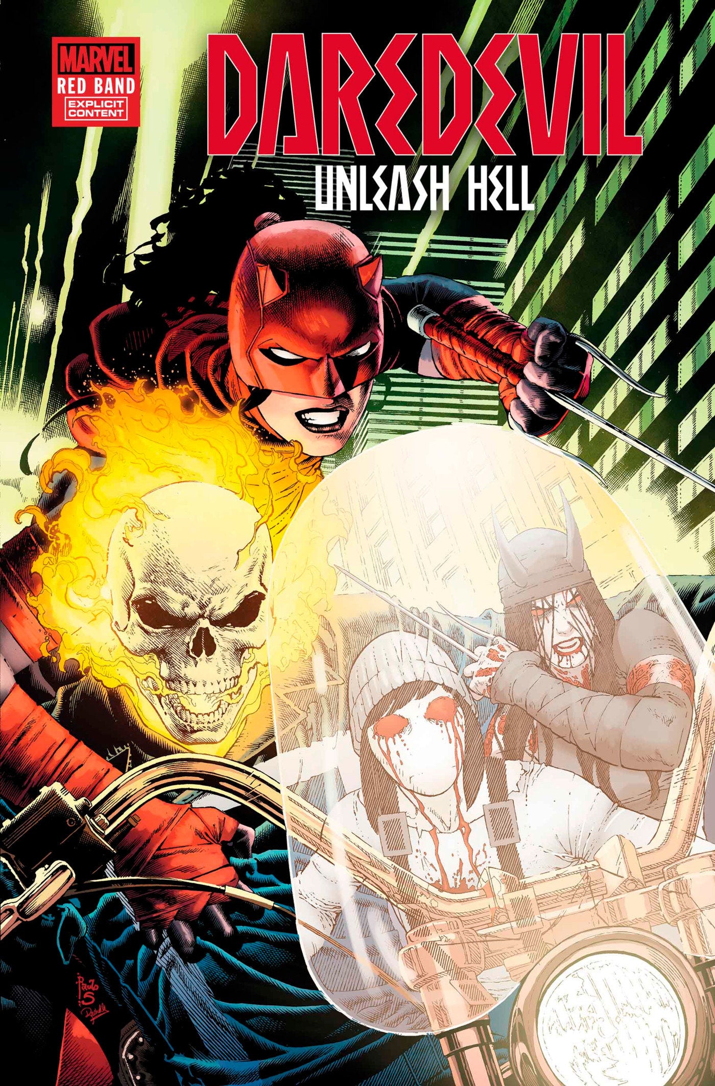 Daredevil: Unleash Hell - Red Band #4 [Polybagged] | Odin's Place