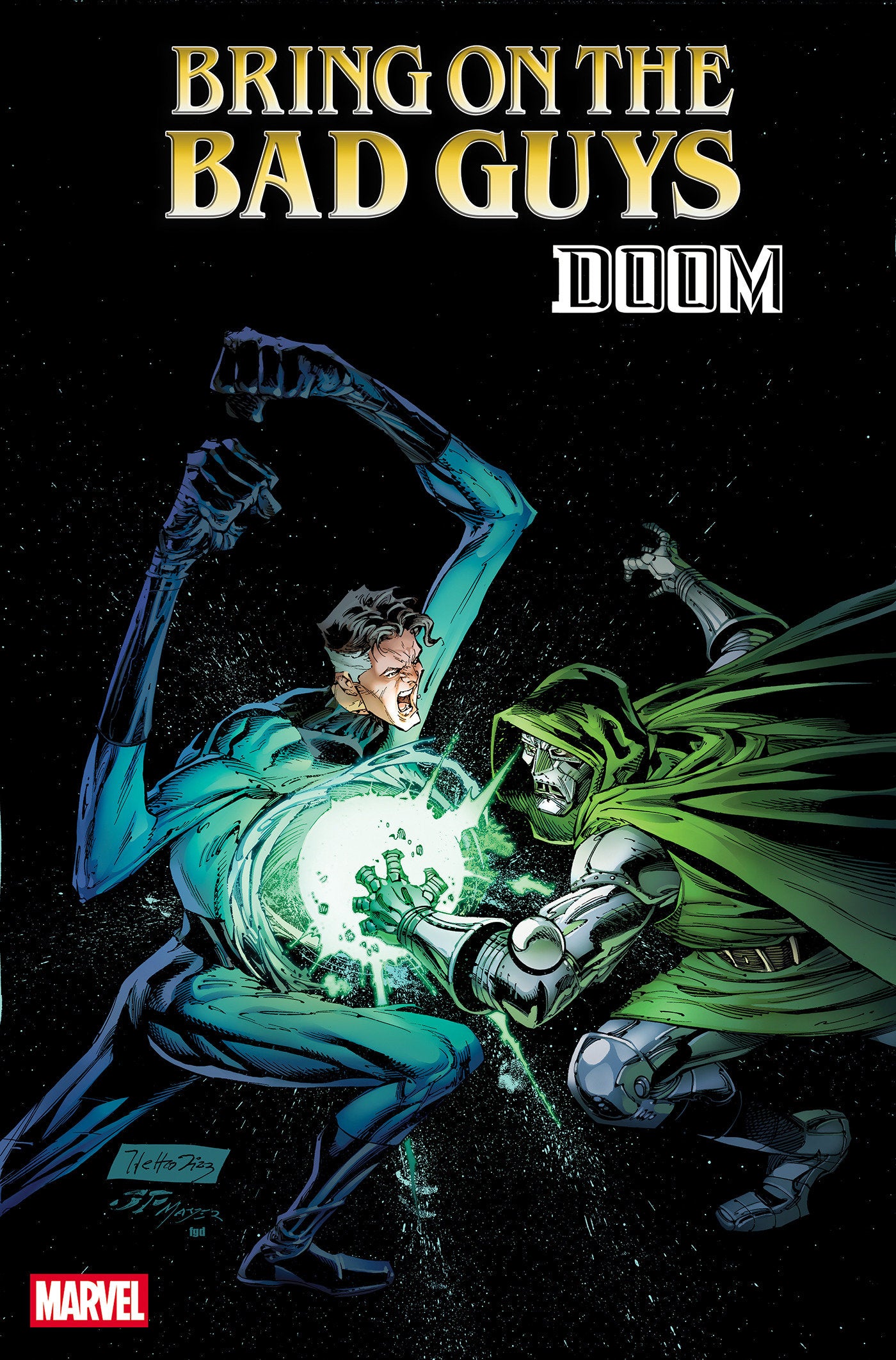 Bring On The Bad Guys: Doom #1 Netho Diaz Nuff Said Variant | Odin's Place