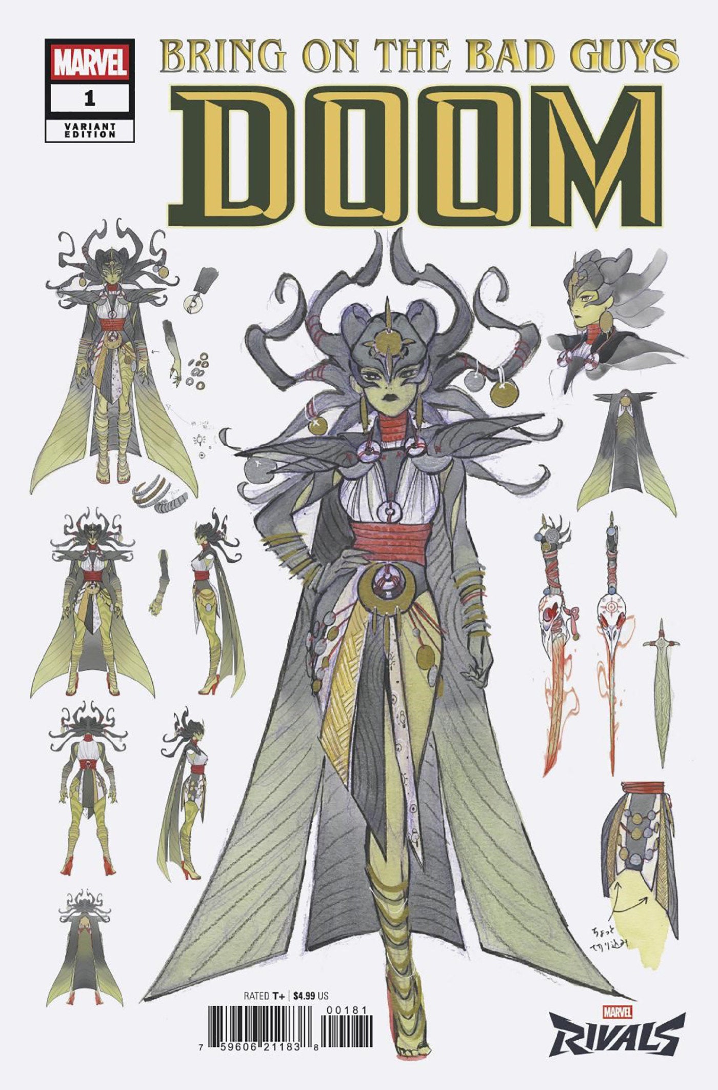 Bring On The Bad Guys: Doom #1 Peach Momoko Marvel Rivals Variant | Odin's Place