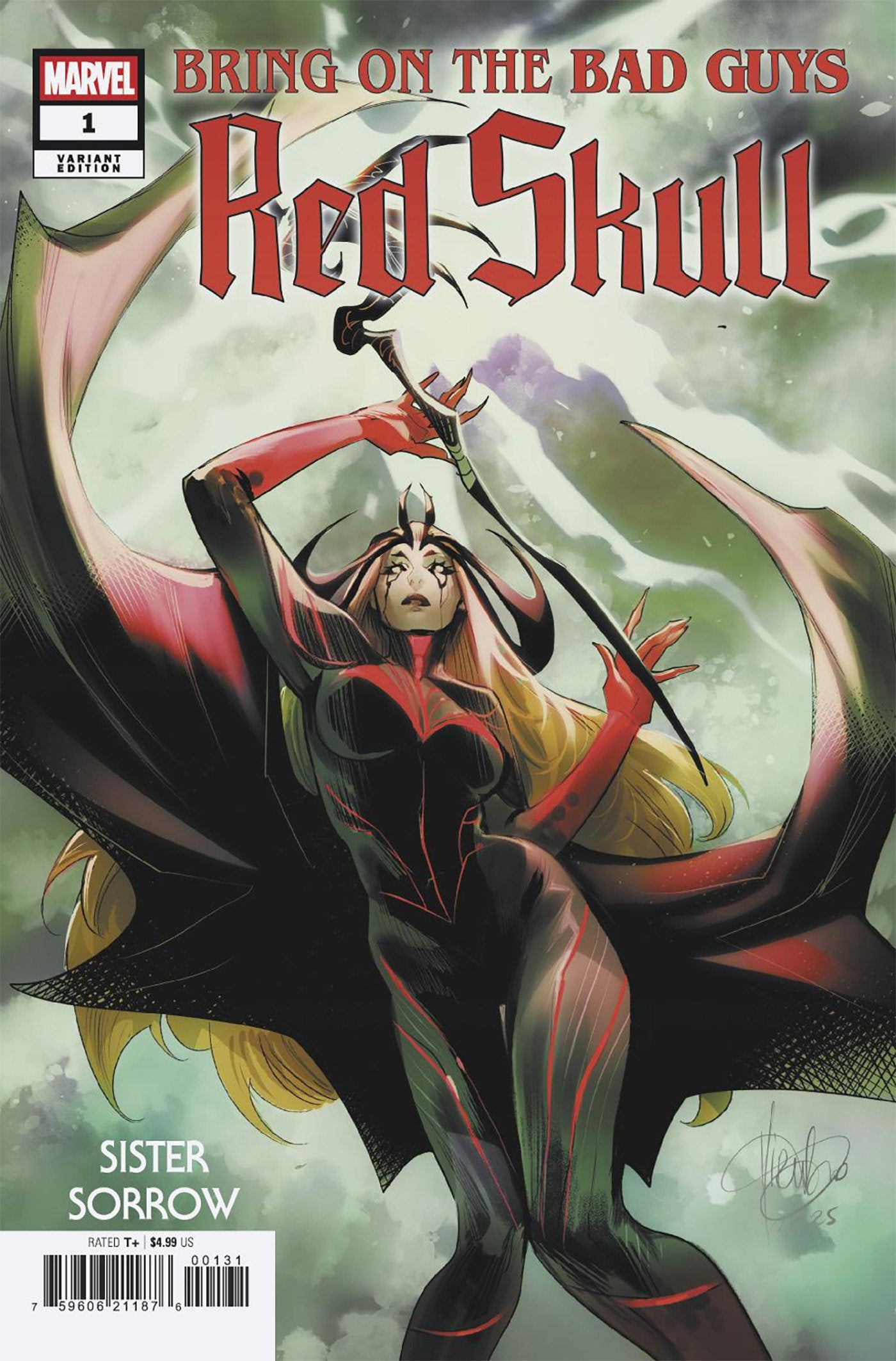 Bring On The Bad Guys: Red Skull #1 Mirka Andolfo Sister Sorrow Variant | Odin's Place