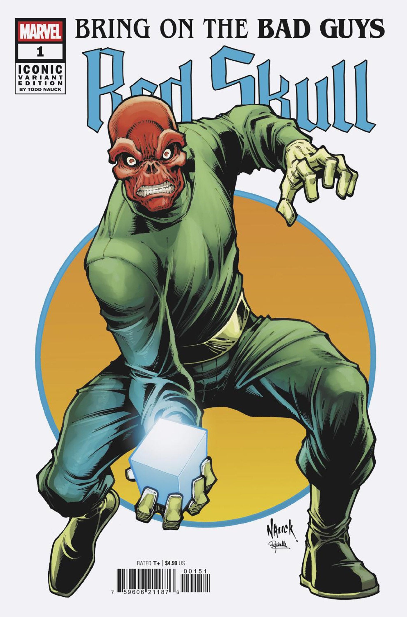 Bring On The Bad Guys: Red Skull #1 Todd Nauck Iconic Variant | Odin's Place
