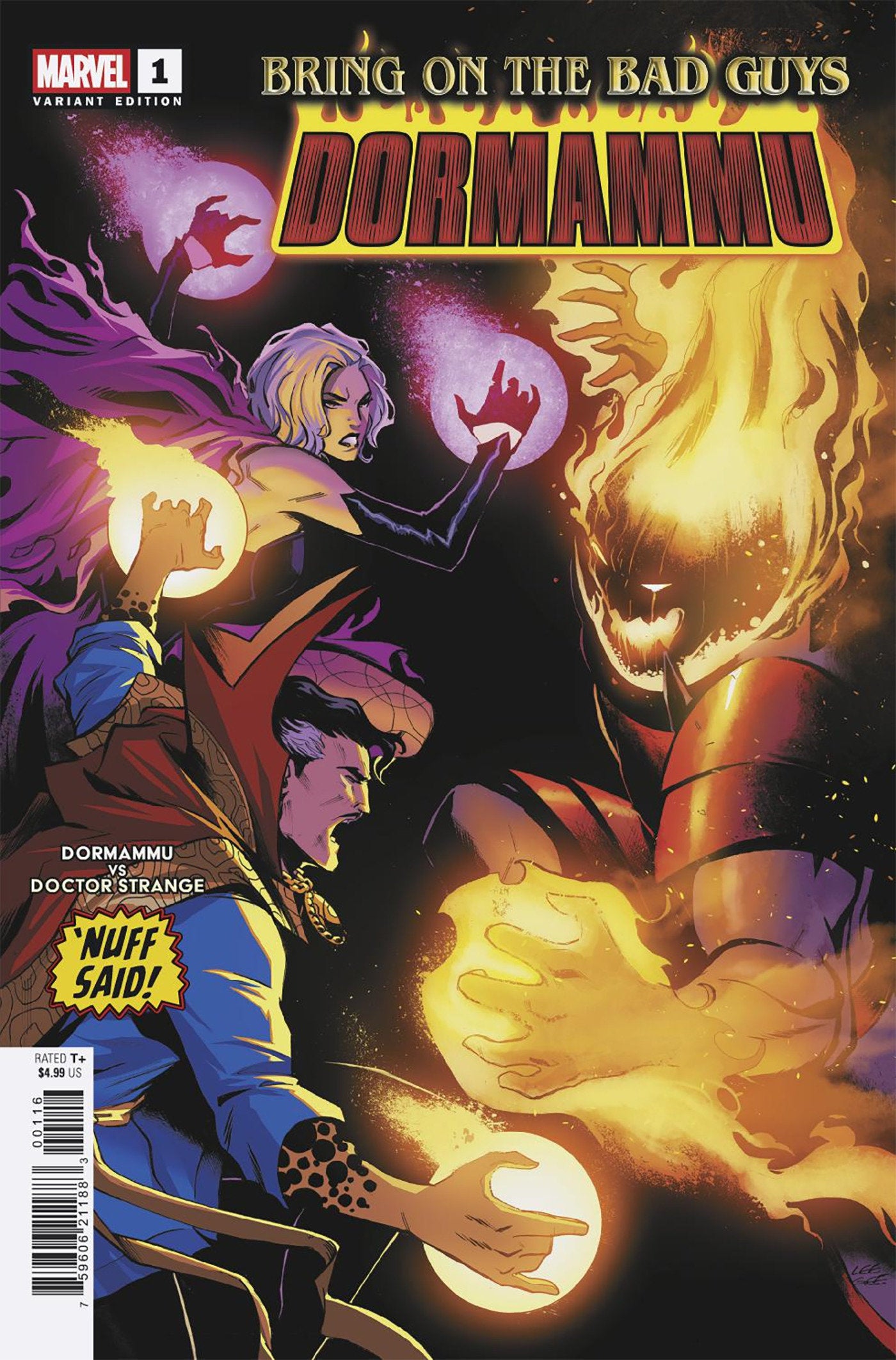 Bring On The Bad Guys: Dormammu #1 Lee Garbett Nuff Said Variant | Odin's Place