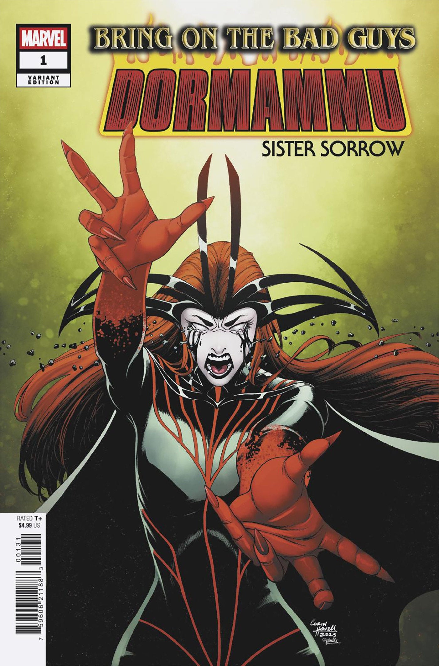 Bring On The Bad Guys: Dormammu #1 Corin Howell Sister Sorrow Variant | Odin's Place