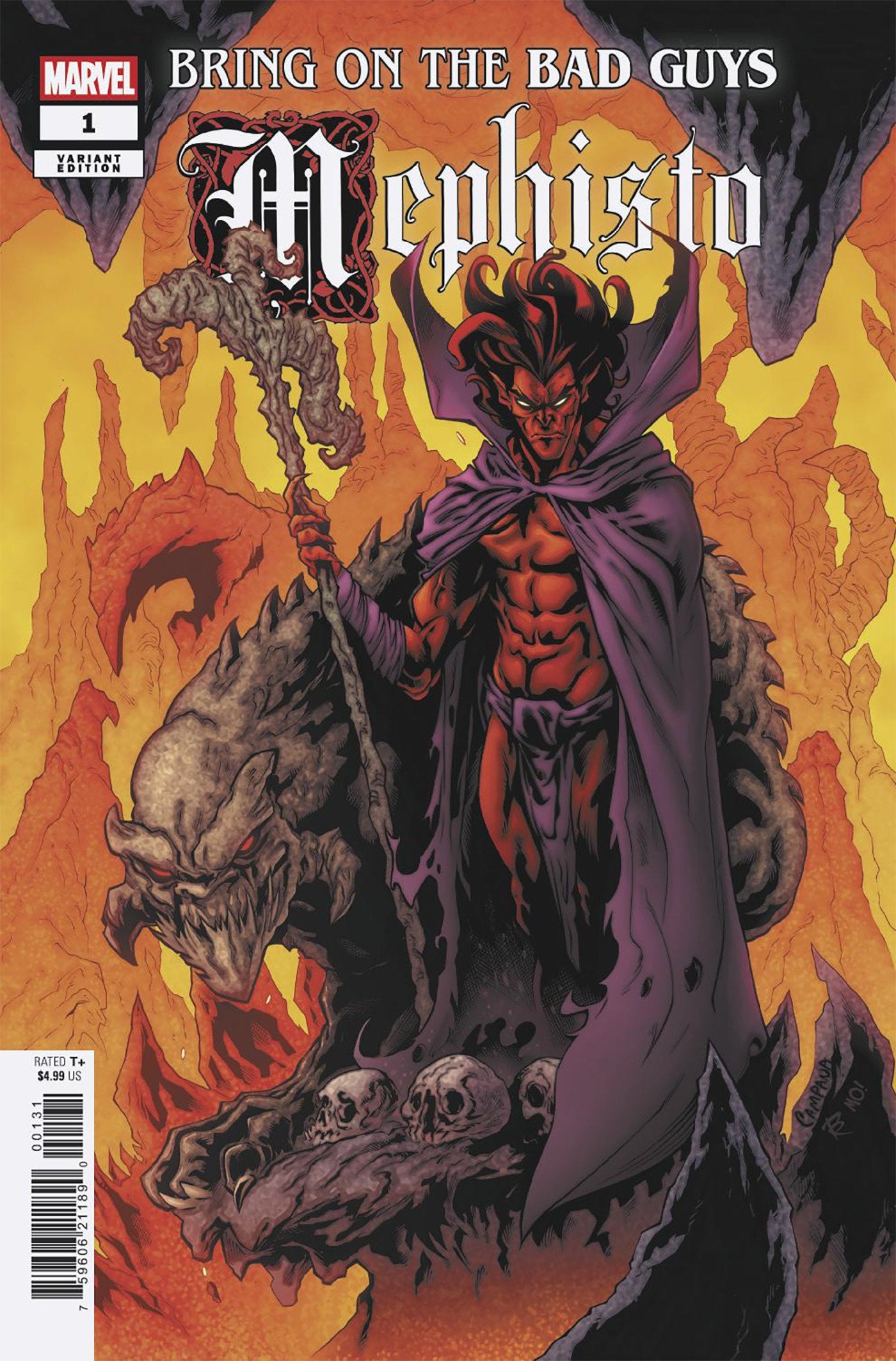 Bring On The Bad Guys: Mephisto #1 Chris Campana Variant | Odin's Place