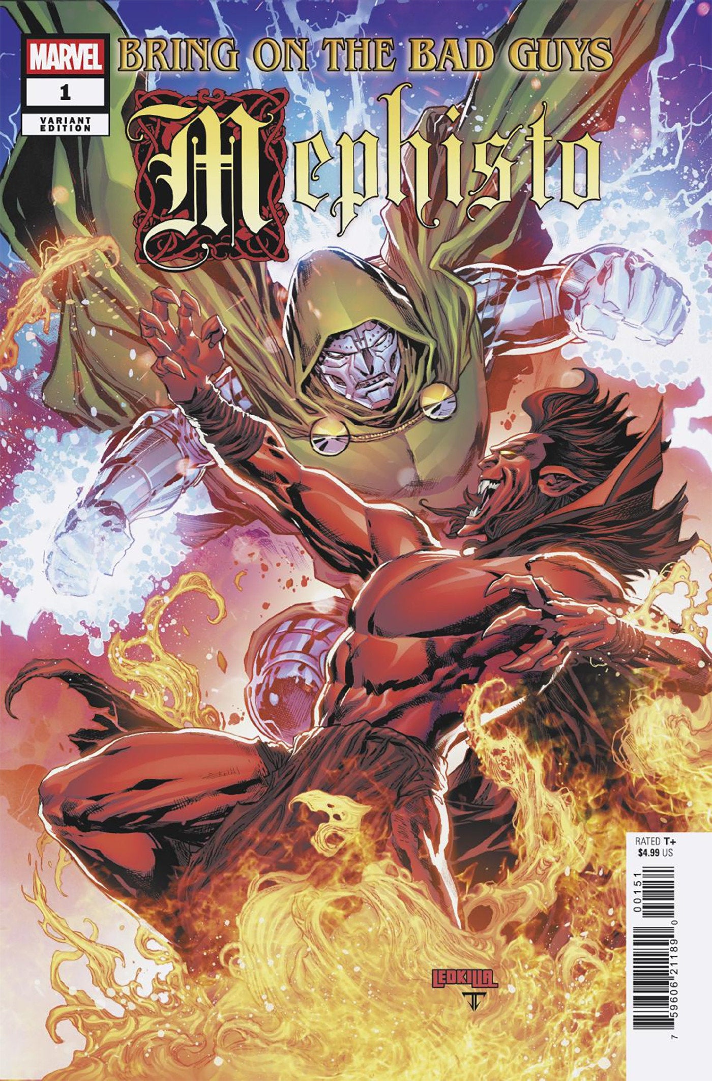 Bring On The Bad Guys: Mephisto #1 Ken Lashley Variant | Odin's Place