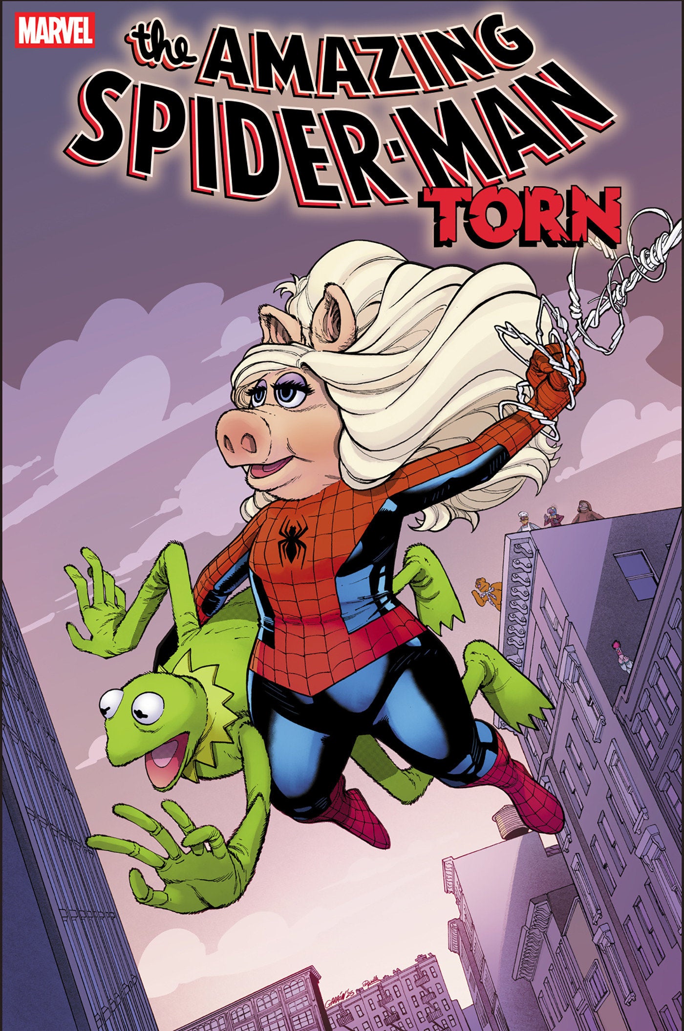 Amazing Spider Man: Torn #1 Javier Garron Muppets Variant | Odin's Place