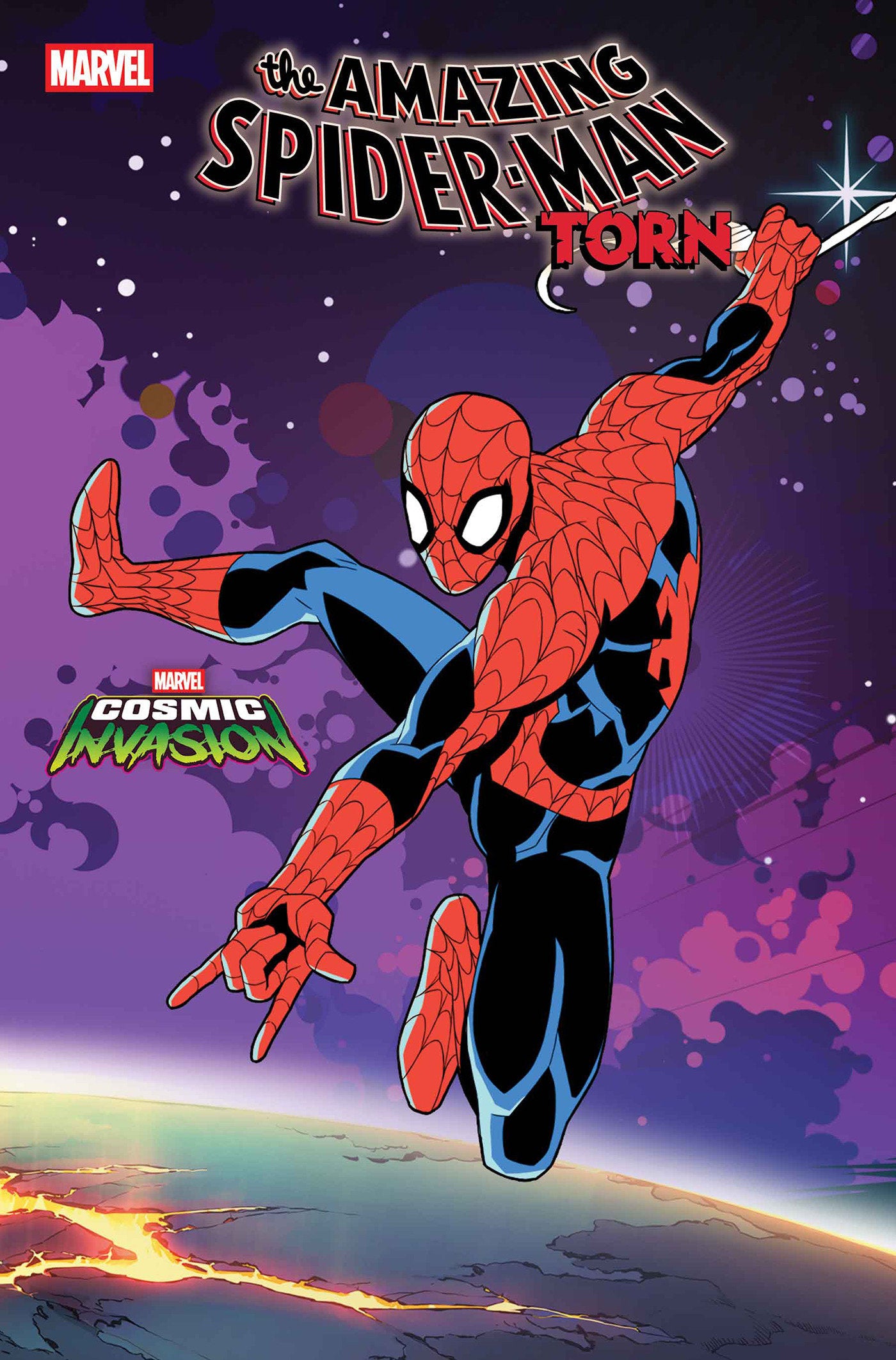 Amazing Spider-Man: Torn #4 Marvel Cosmic Invasion Variant | Odin's Place