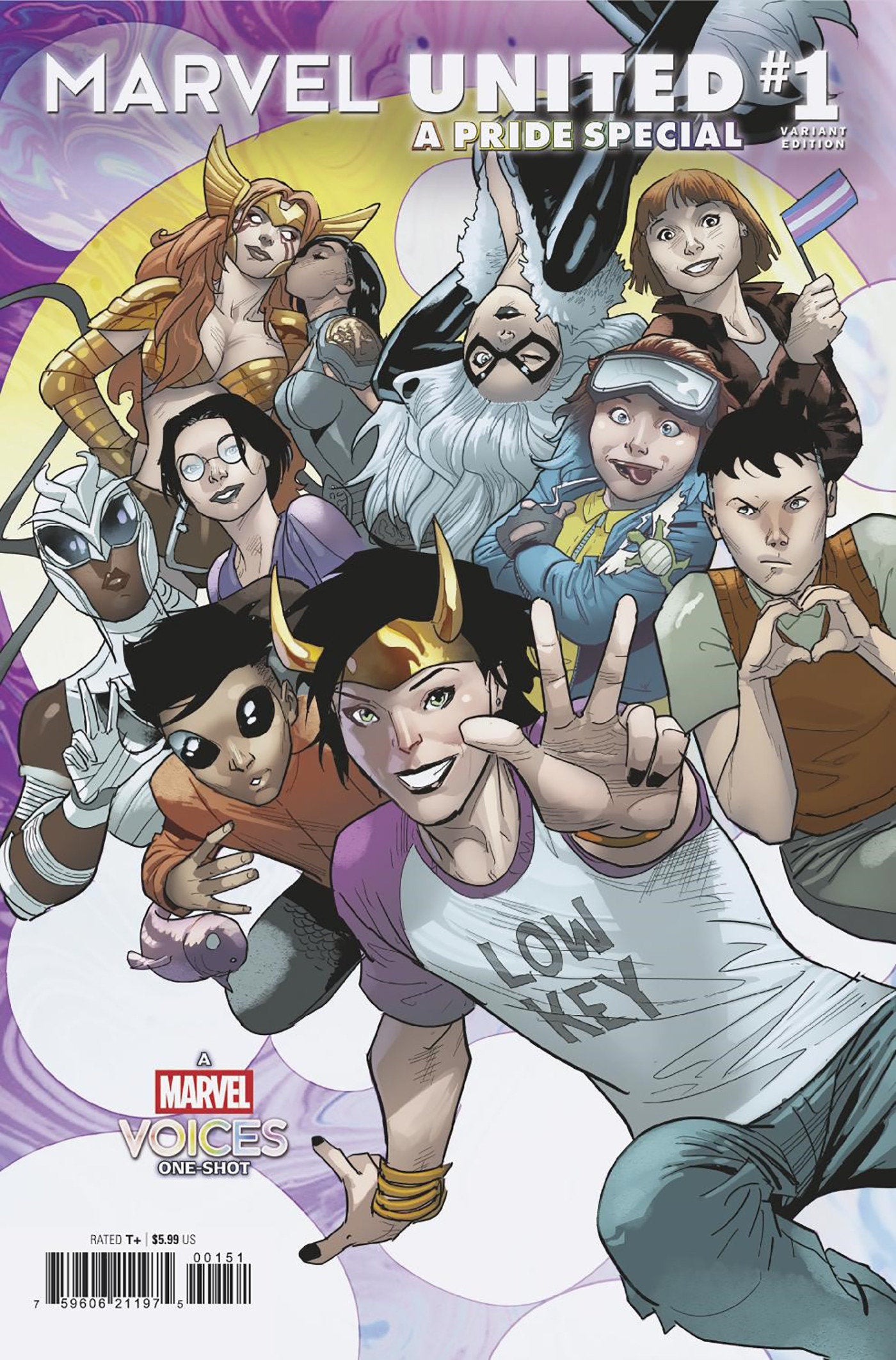 Marvel United: A Pride Special #1 Jan Bazaldua Variant | Odin's Place