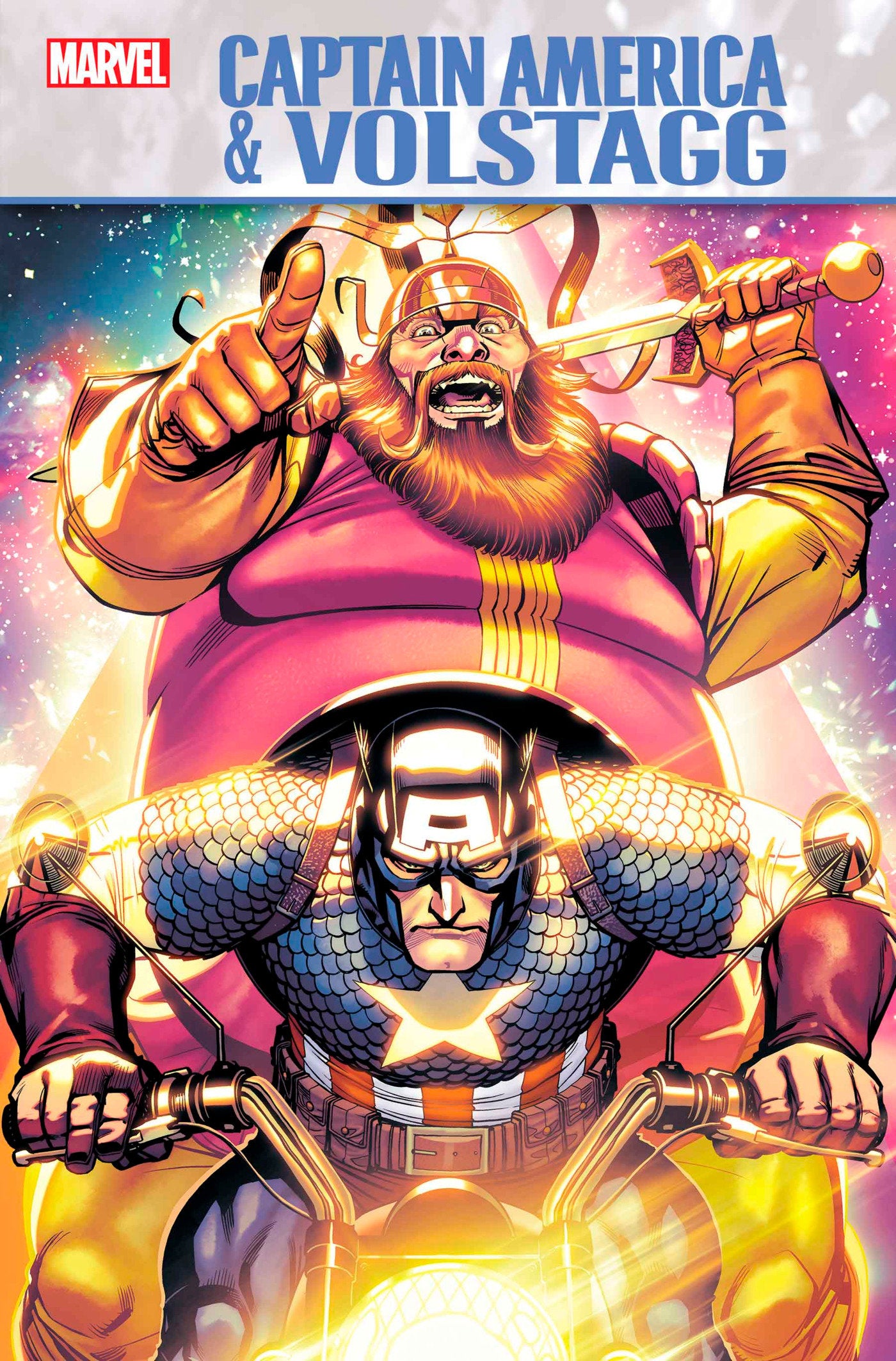 Captain America & Volstagg #1 Bernard Chang Variant | Odin's Place