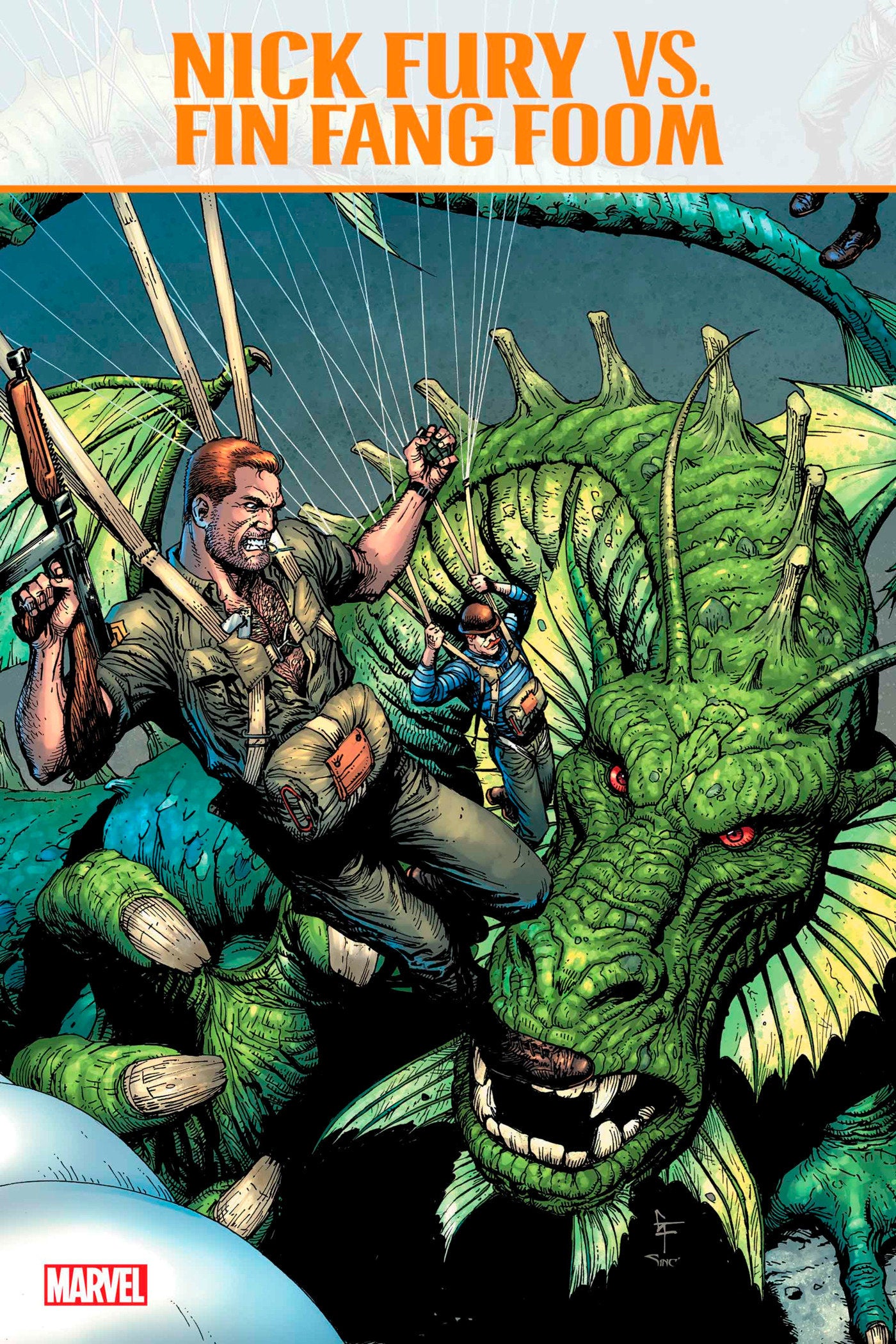 Nick Fury vs. Fin Fang Foom #1 | Odin's Place