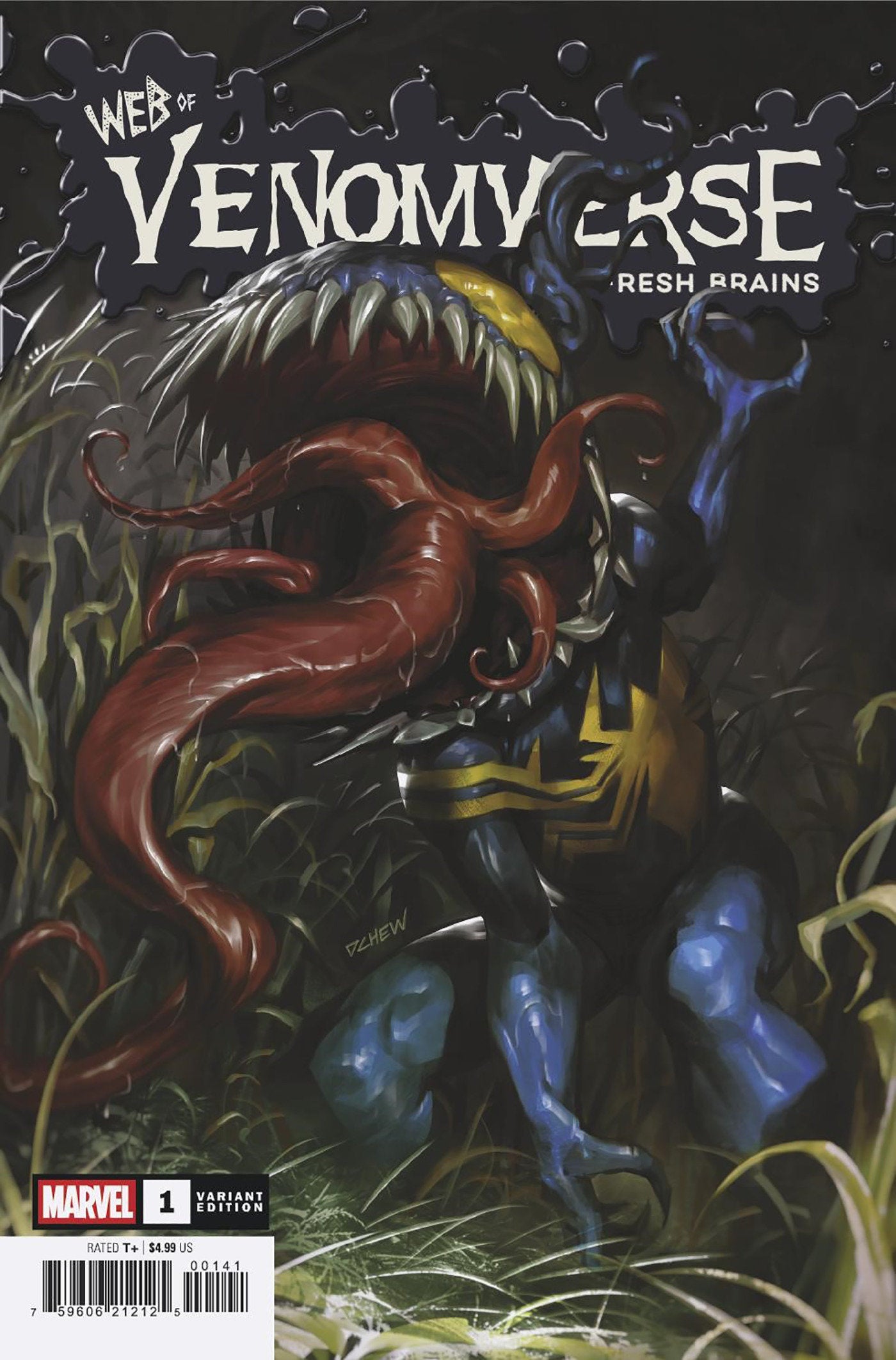 Web Of Venomverse: Fresh Brains #1 Derrick Chew Variant | Odin's Place