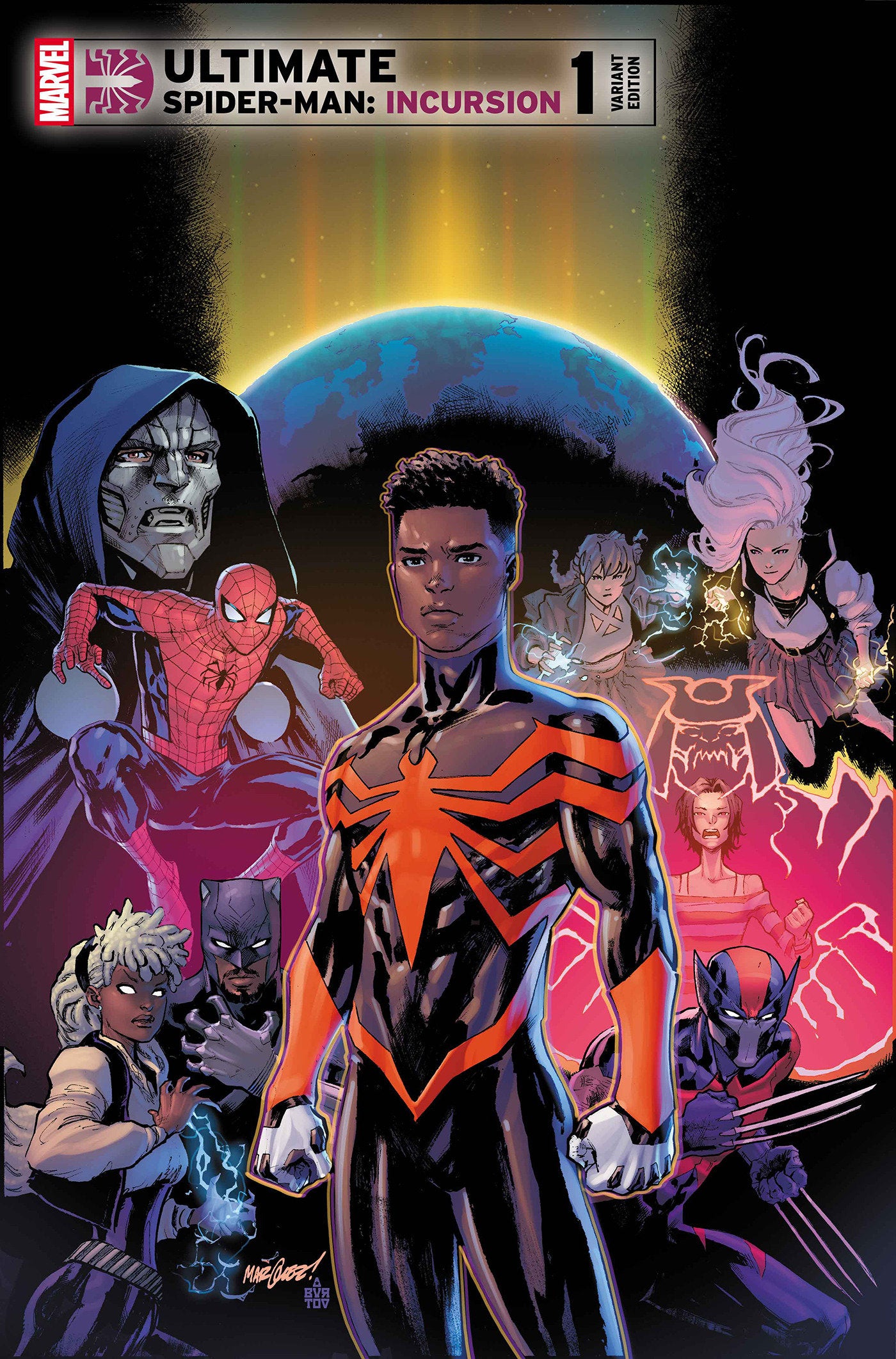 Ultimate Spider-Man: Incursion #1 David Marquez Variant | Odin's Place