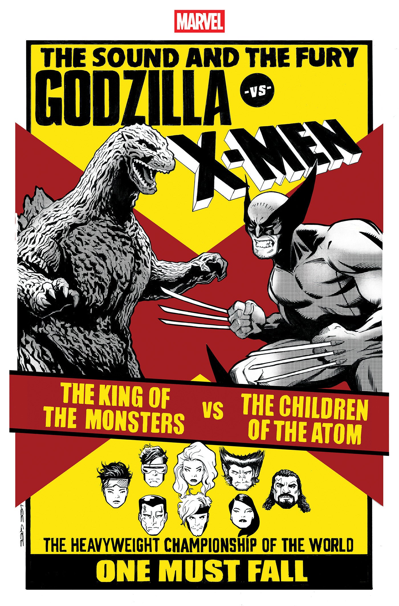 Godzilla vs. X-Men #1 Lee Garbett Versus Variant | Odin's Place