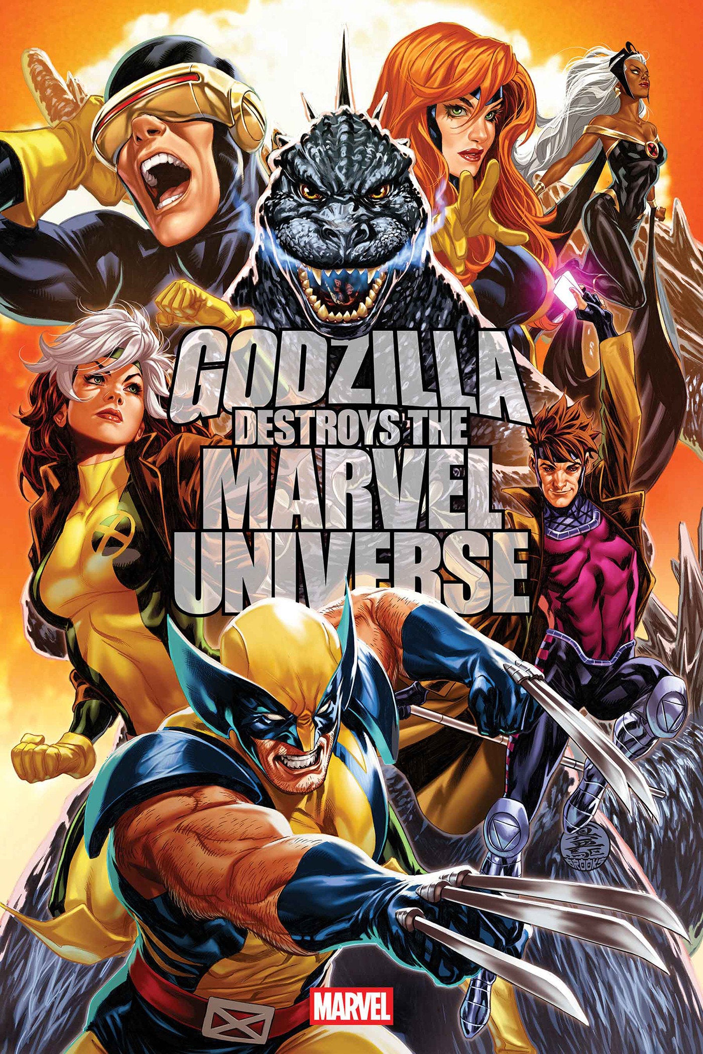 Godzilla Destroys The Marvel Universe #3 | Odin's Place