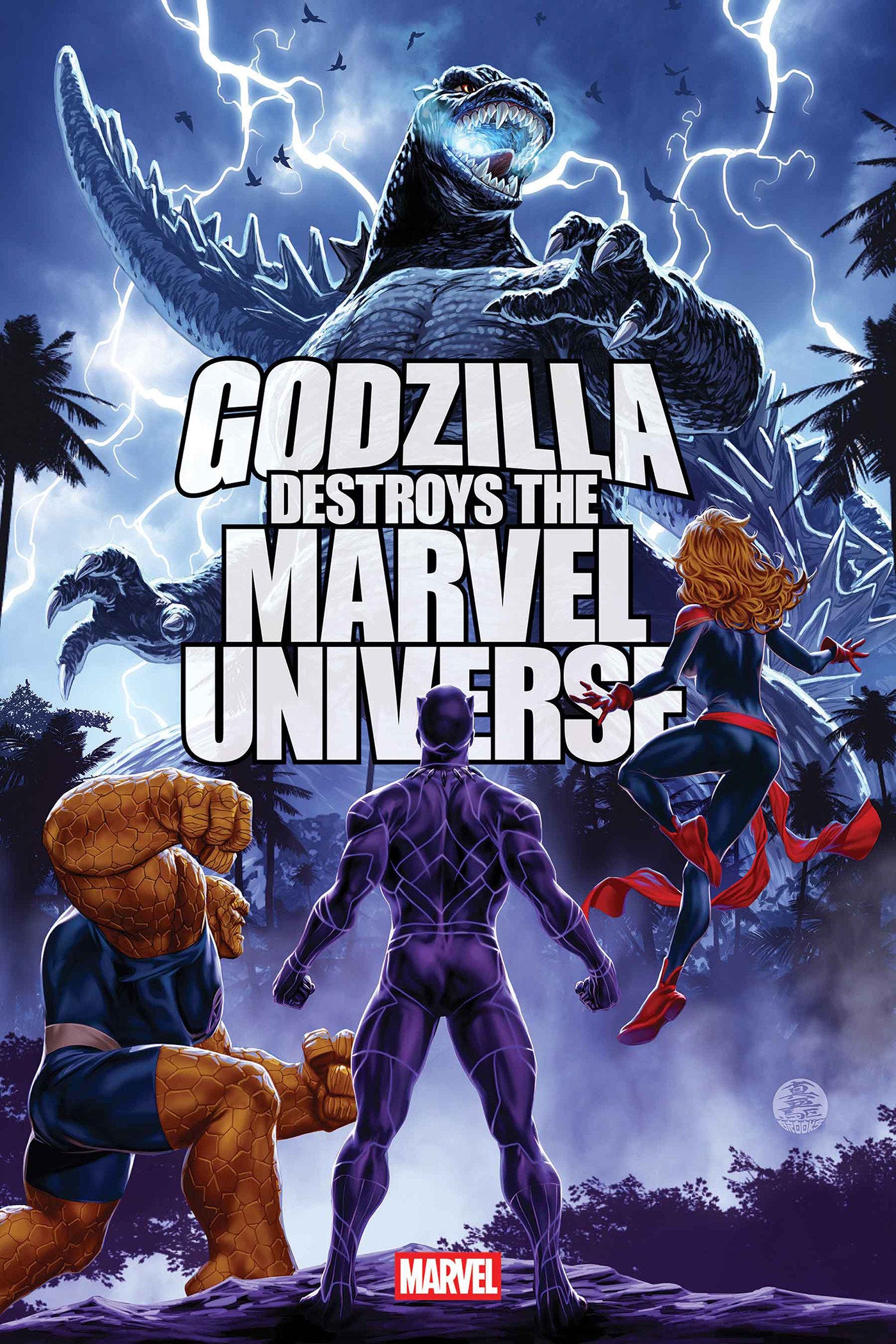 Godzilla Destroys The Marvel Universe #4 | Odin's Place