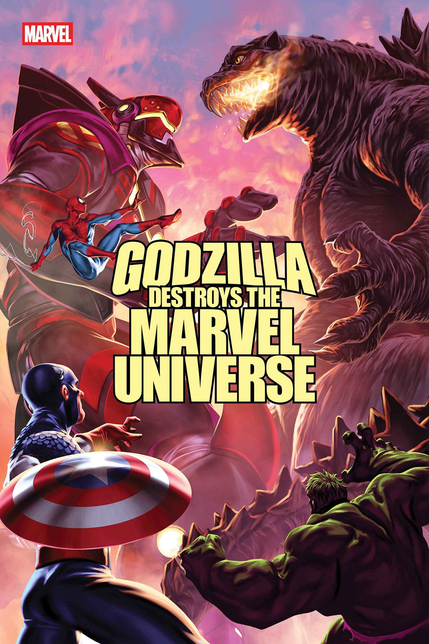 Godzilla Destroys The Marvel Universe #5 | Odin's Place