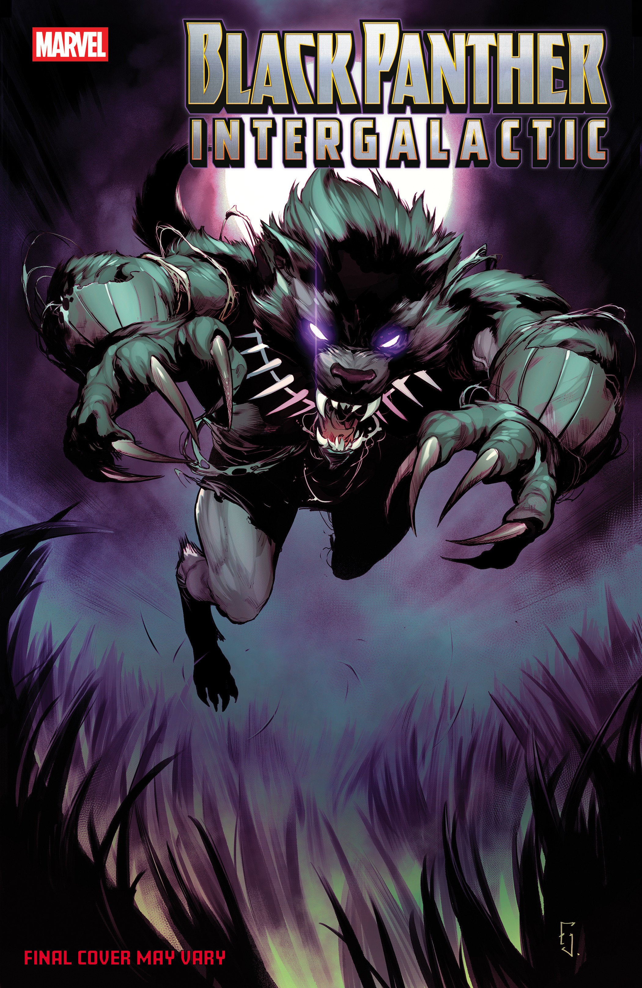 Black Panther: Intergalactic #4 Juan Frigeri Marvel Monster Variant | Odin's Place