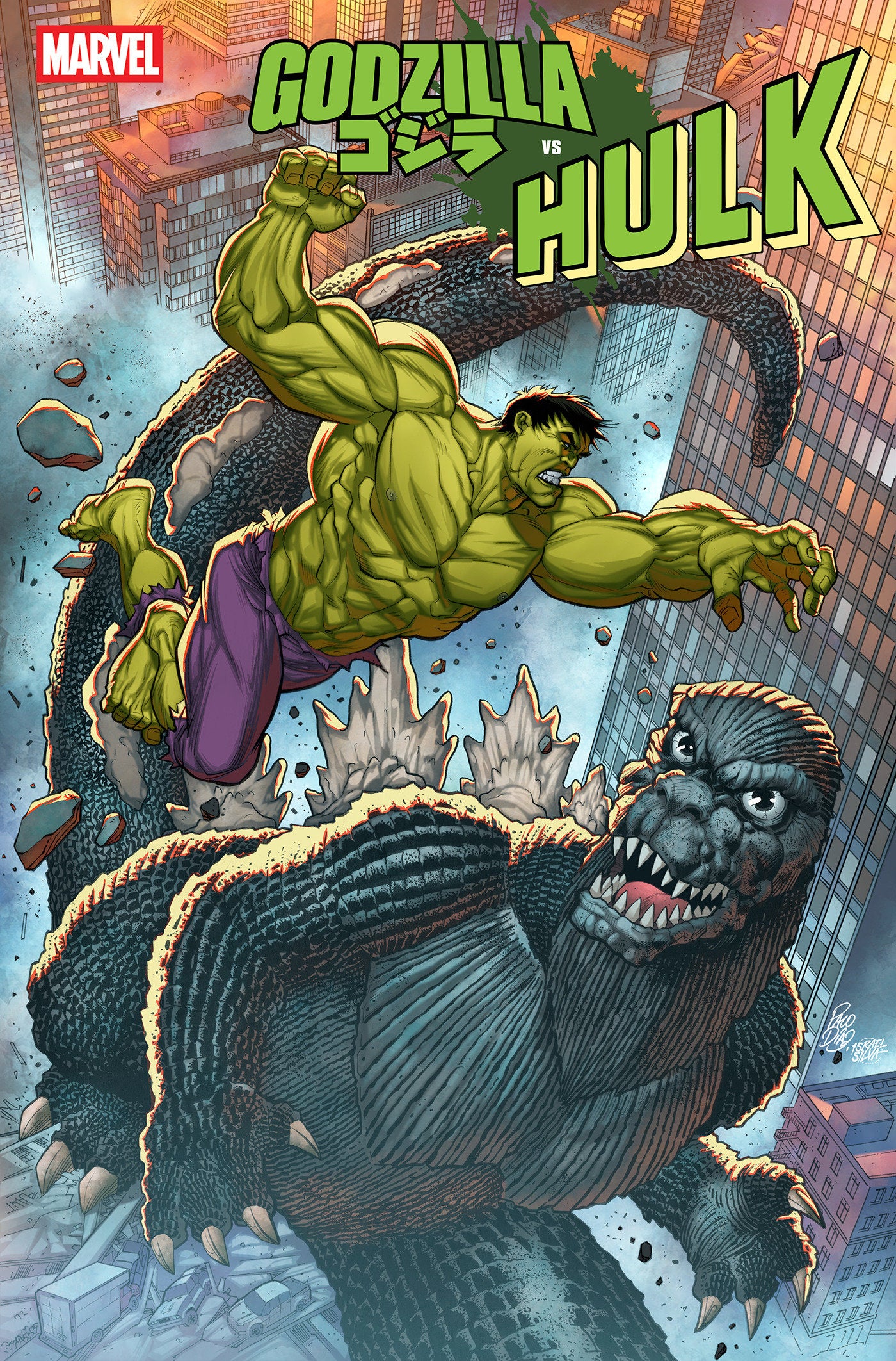 Godzilla vs. Hulk #1 Paco Diaz Variant | Odin's Place