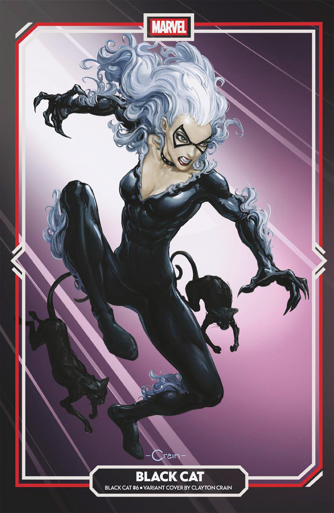 Black Cat #6 Clayton Crain Variant | Odin's Place