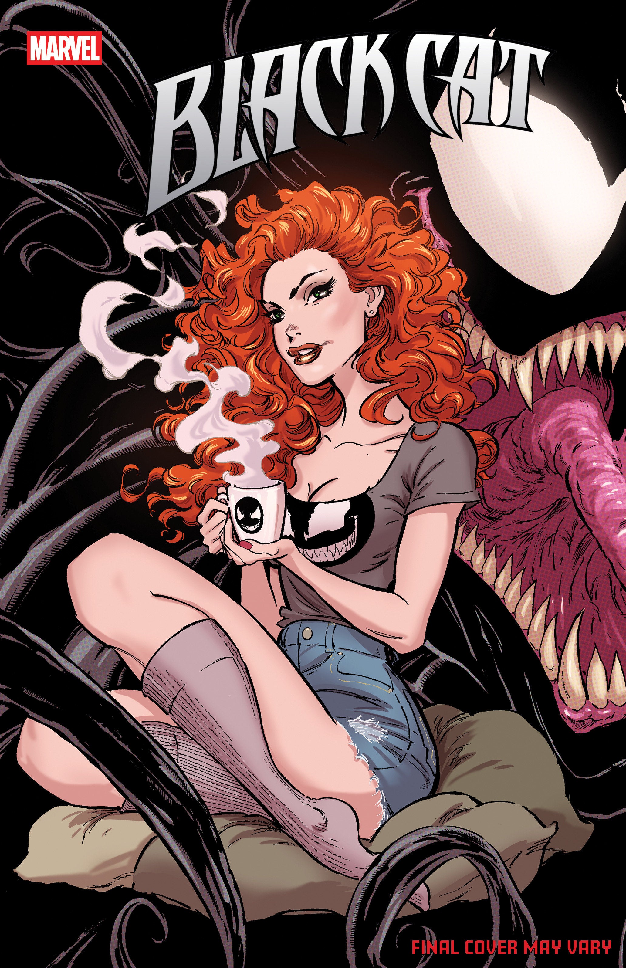 Black Cat #7 Kaare Andrews 2 Part Connecting Variant | Odin's Place