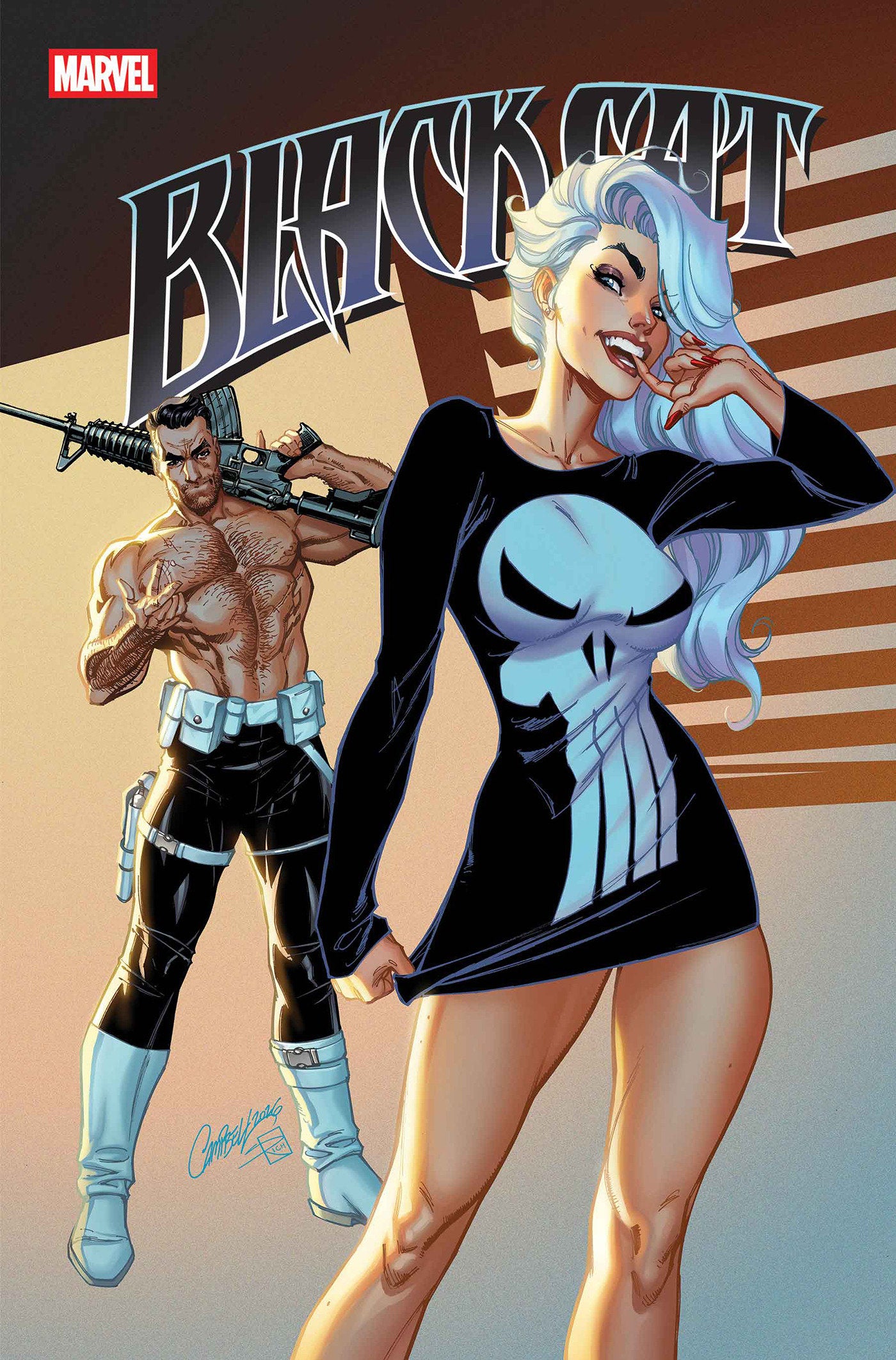 Black Cat #11 J. Scott Campbell Black Cat Variant | Odin's Place