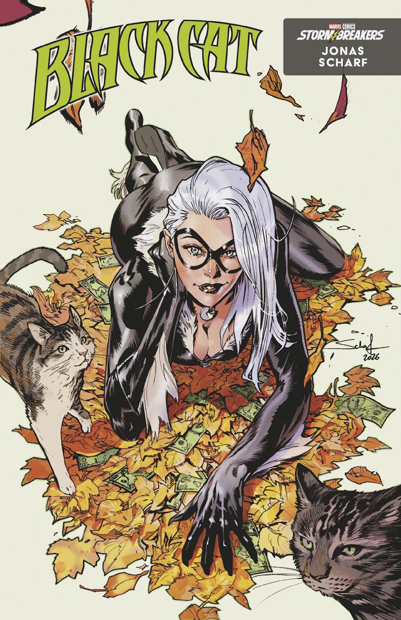Black Cat #14 Jonas Scharf Fall Fantasies Variant [Qib] | Odin's Place