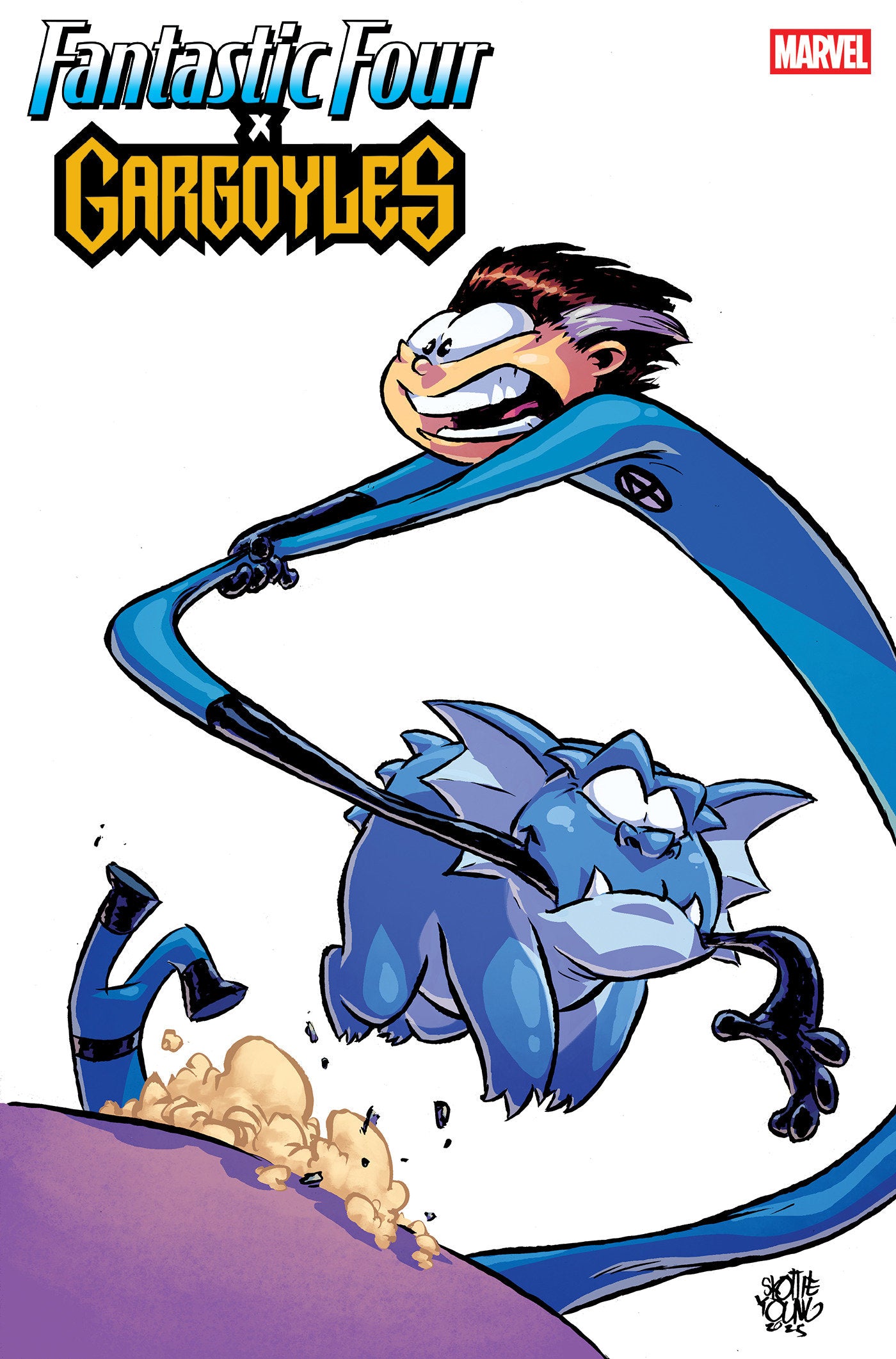 Fantastic Four/Gargoyles #1 Skottie Young Variant | Odin's Place