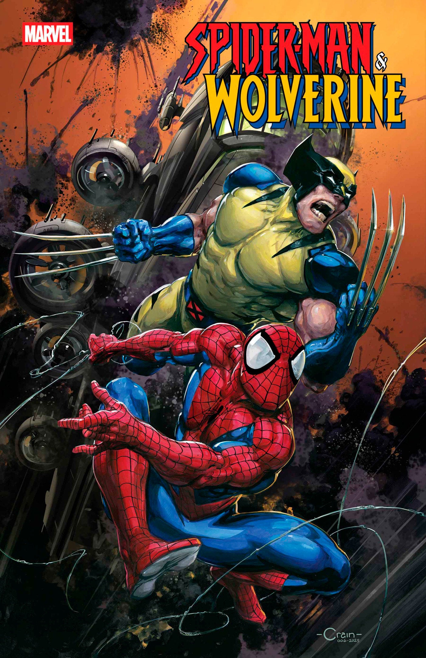 Spider-Man & Wolverine #1 Clayton Crain Variant | Odin's Place