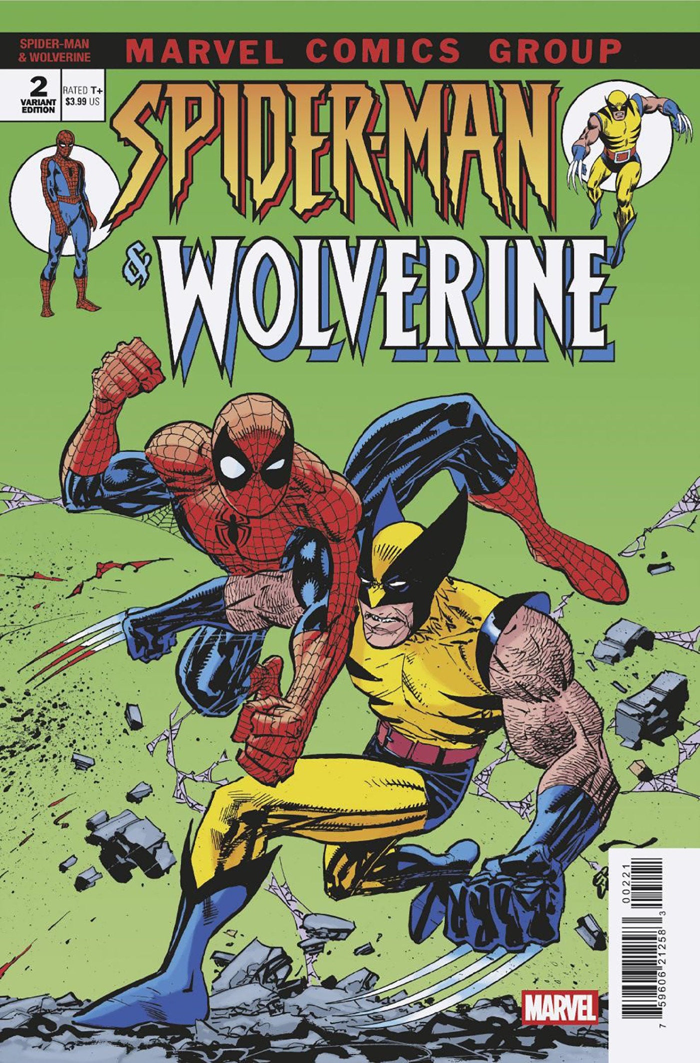 Spider-Man & Wolverine #2 Erik Larsen Variant | Odin's Place