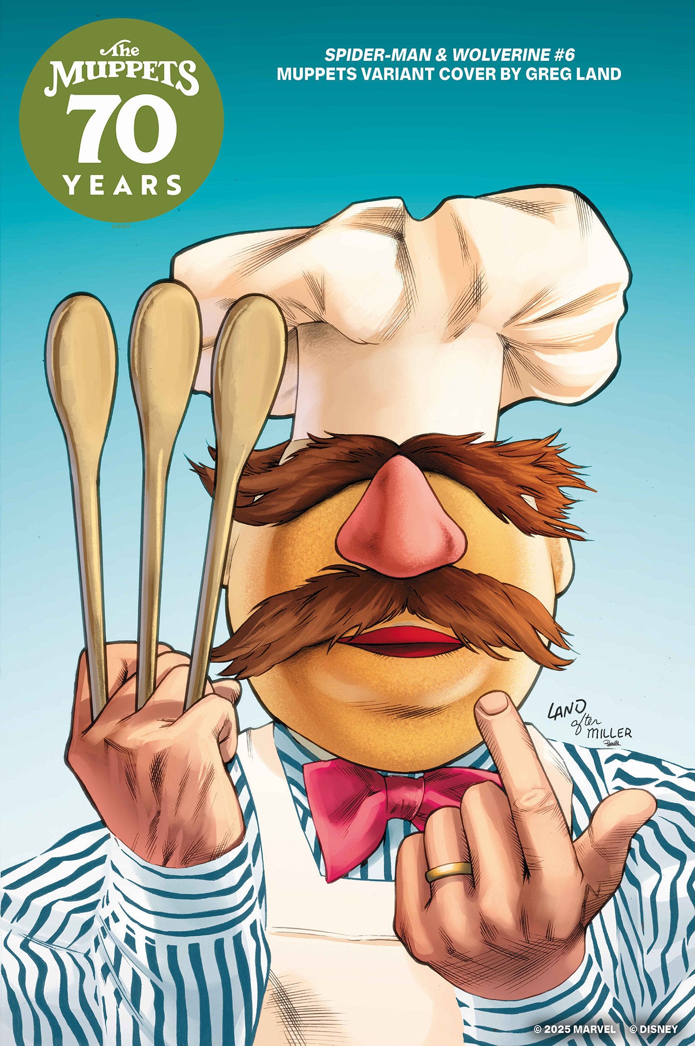 Spider Man & Wolverine #6 Greg Land Muppets Variant | Odin's Place