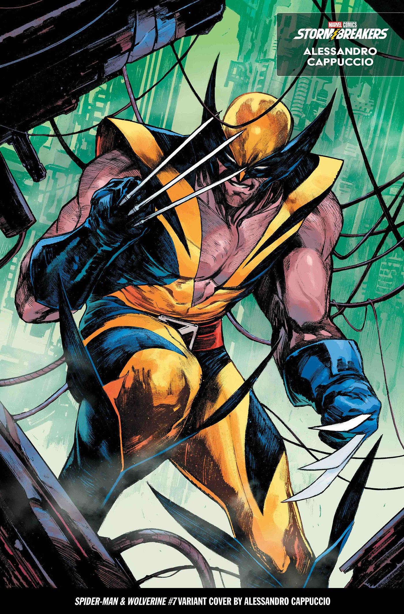 Spider-Man & Wolverine #7 Alessandro Cappuccio From The Chaos A Costume Variant | Odin's Place
