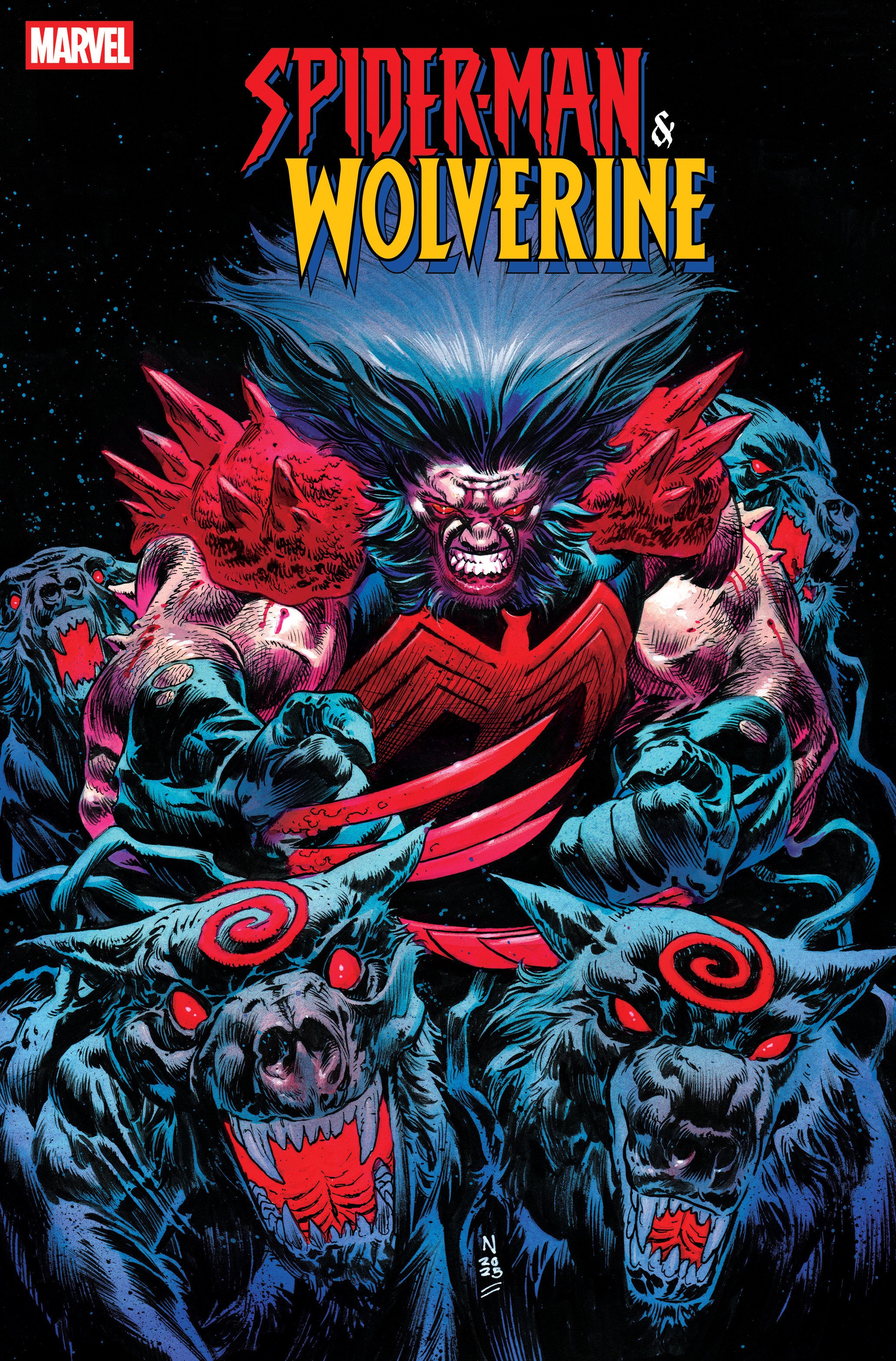 Spider-Man & Wolverine #8 Nic Klein Knullified Variant | Odin's Place