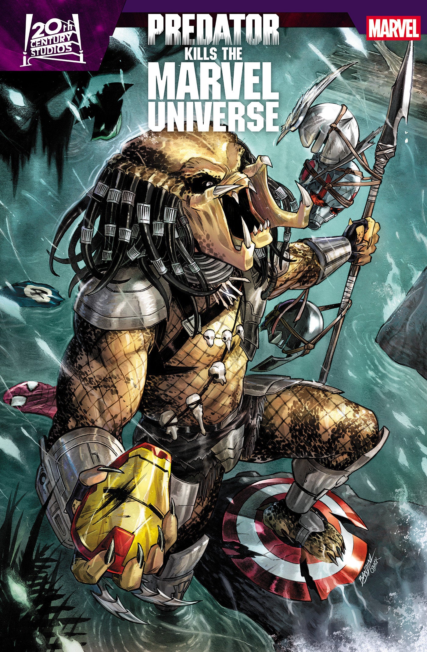 Predator Kills The Marvel Universe #1 Michele Bandini 2 Nd Printing Variant | Odin's Place
