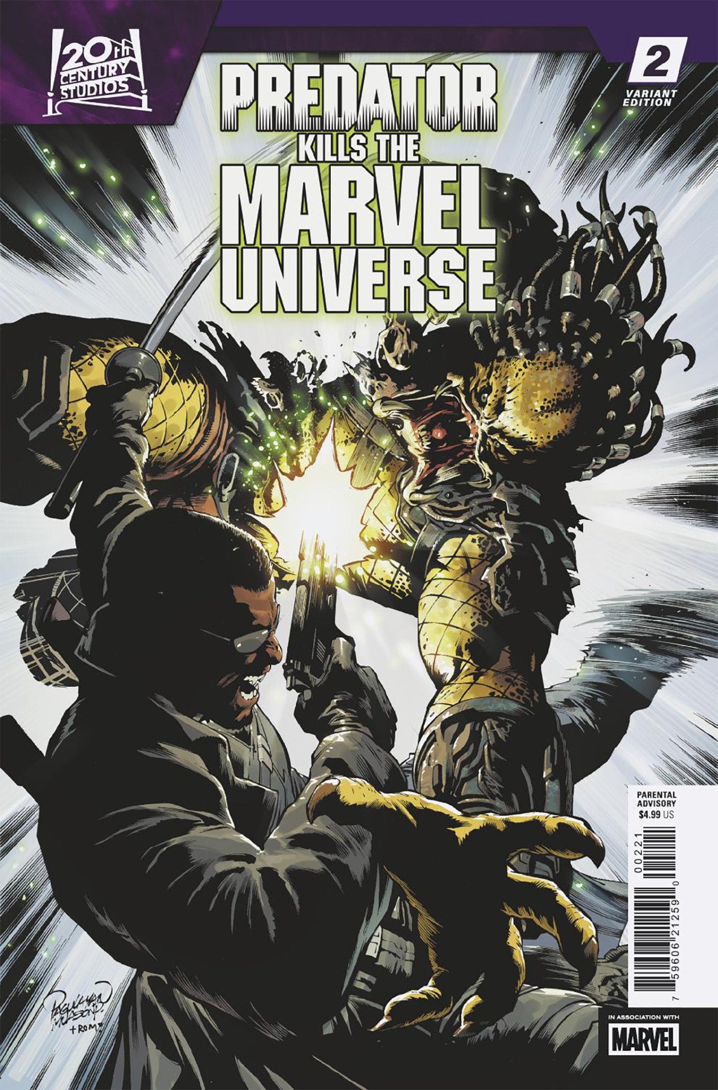 Predator Kills The Marvel Universe #2 Carlo Pagulayan Hunting The Hunters Variant | Odin's Place