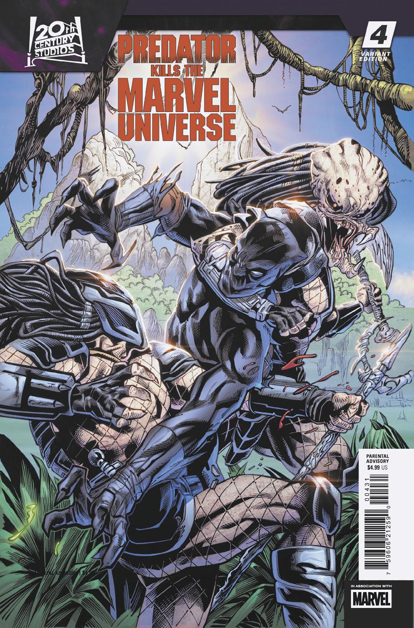 Predator Kills The Marvel Universe #4 Chris Campana Variant | Odin's Place