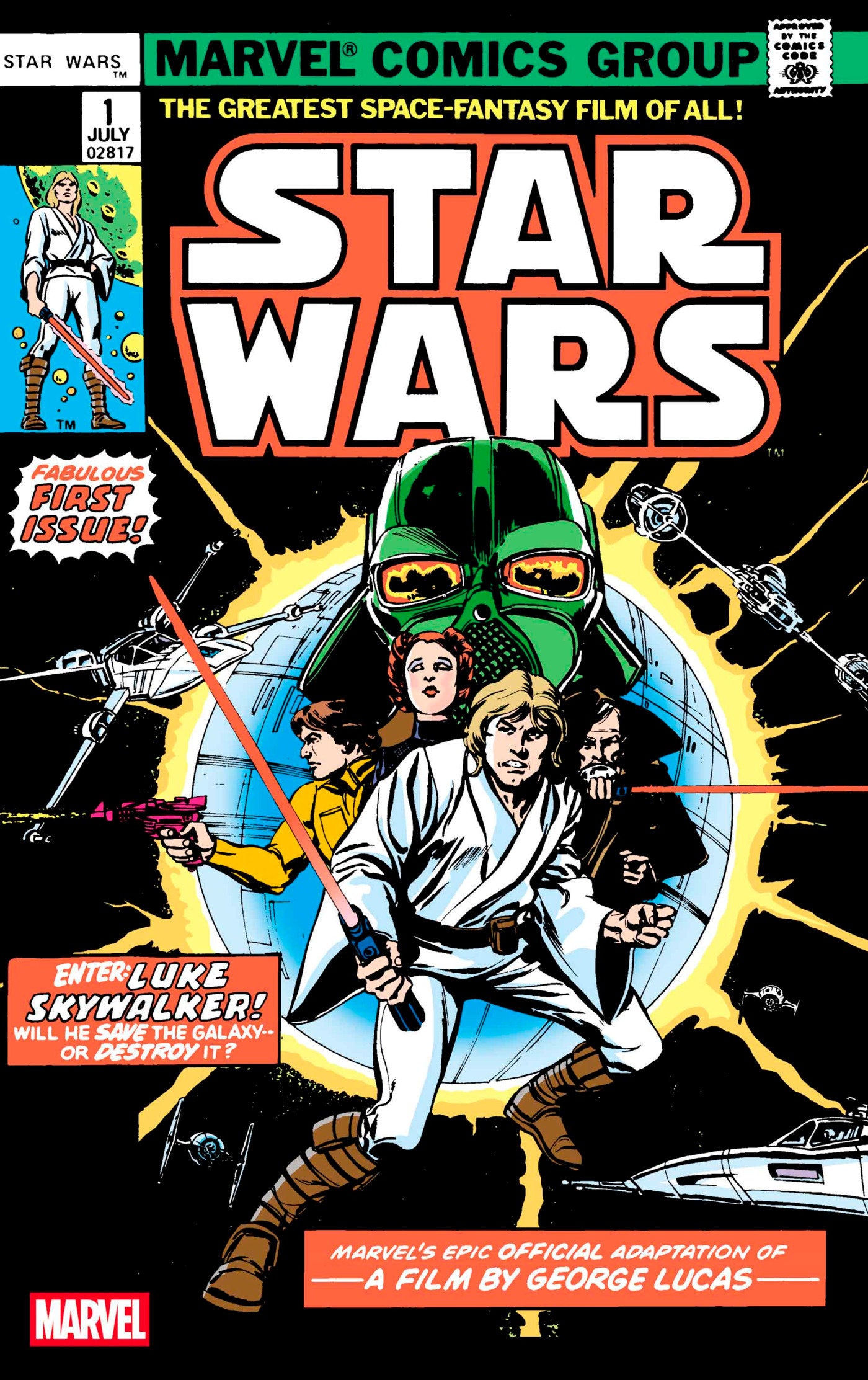 Star Wars 1977 #1 Facsimile Edition New Printing | Odin's Place
