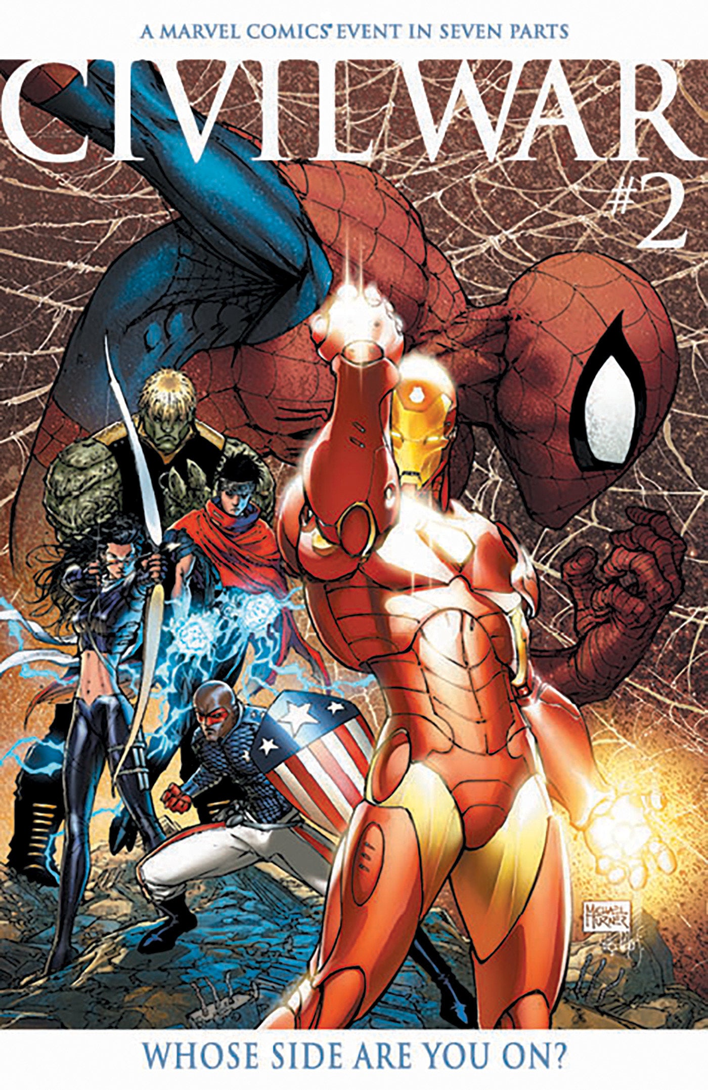 Civil War #2 Facsimile Edition Michael Turner Foil Variant | Odin's Place